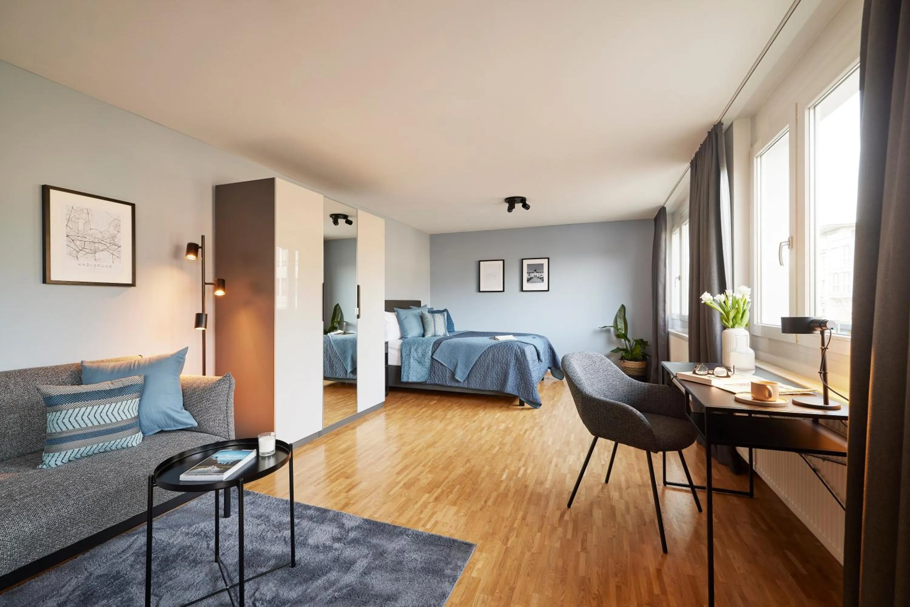 Bed in SEEGER Living Comfort Downtown