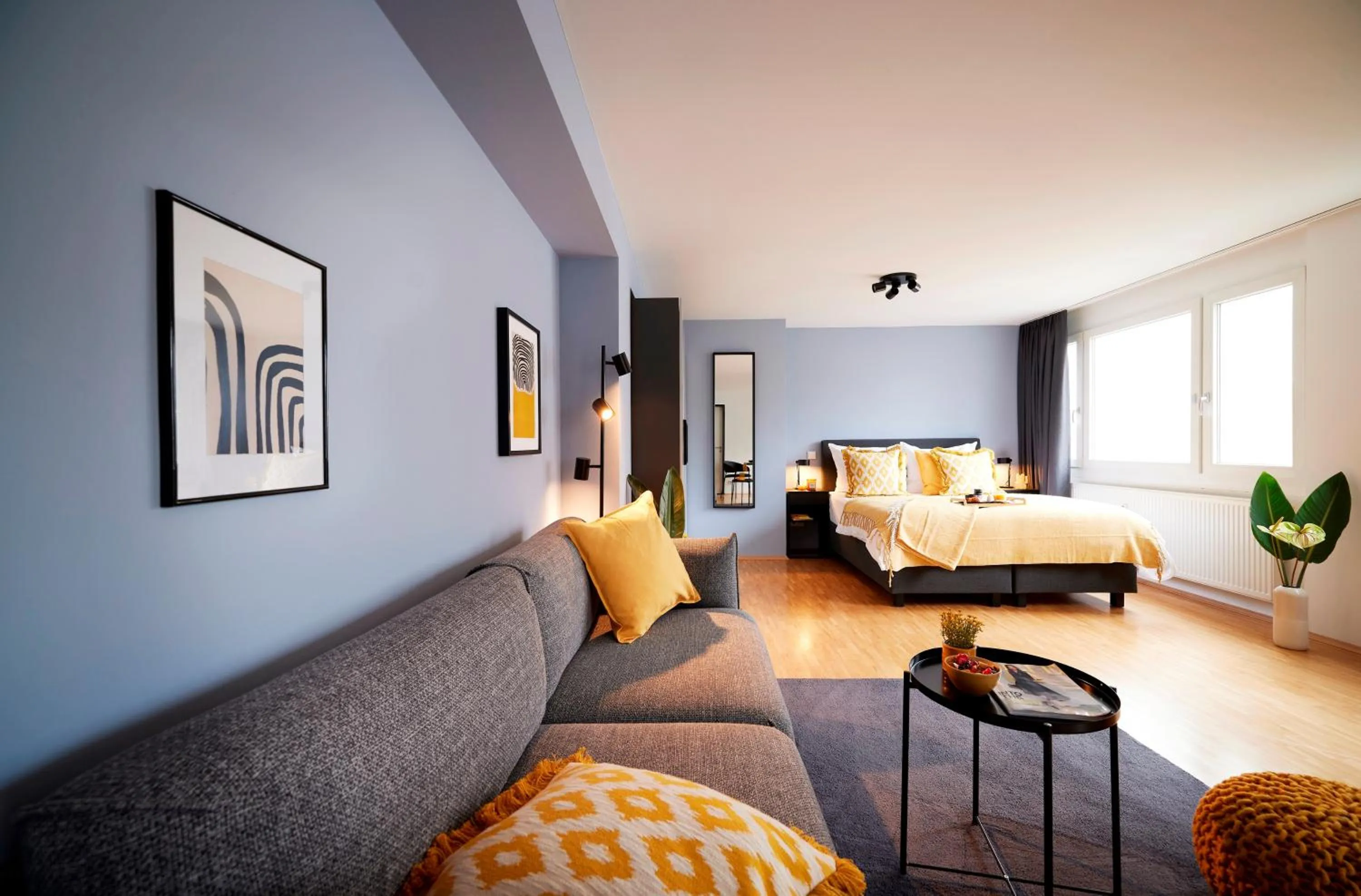 Photo of the whole room, Bed in SEEGER Living Comfort Downtown