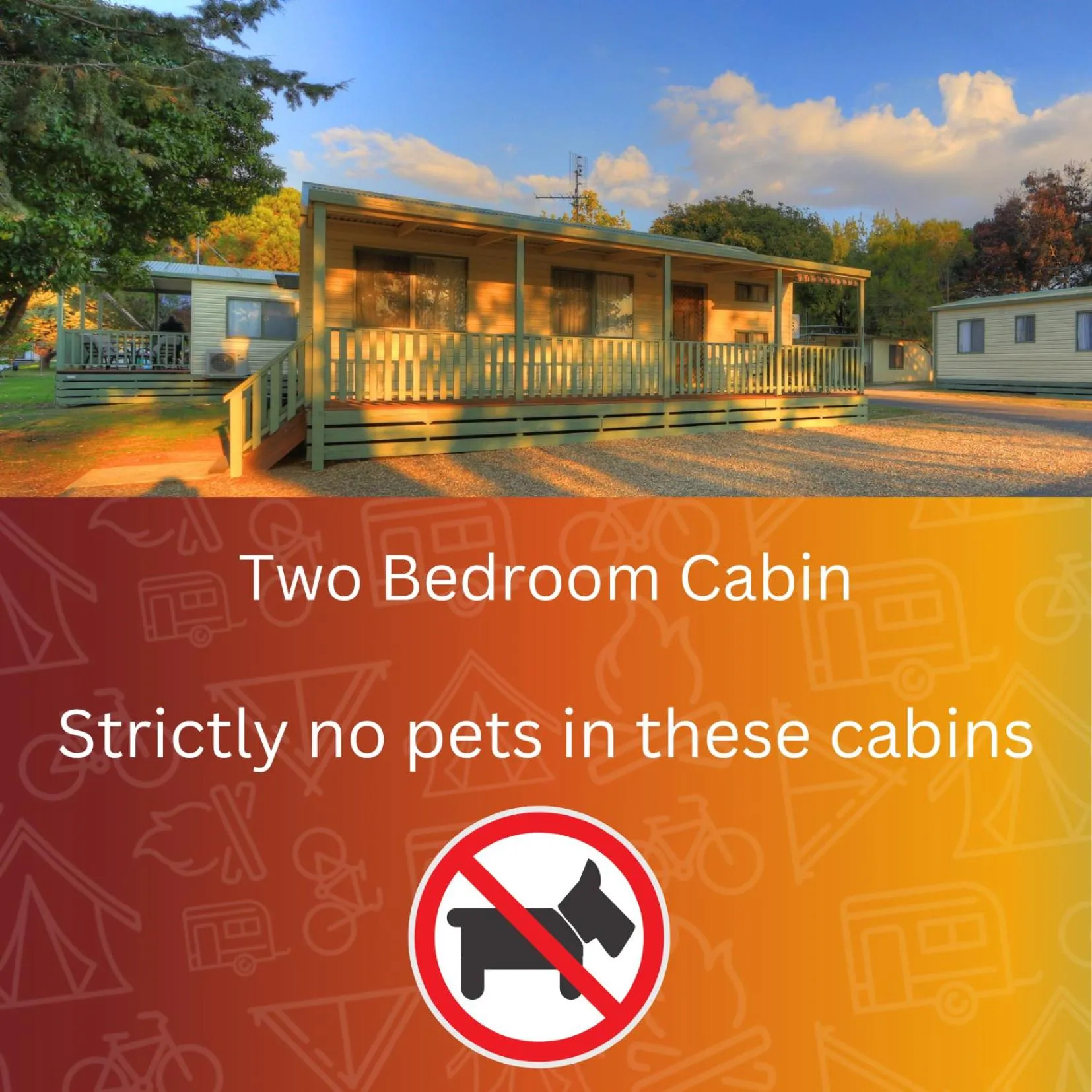 Pets in Beechworth Lake Sambell Caravan Park
