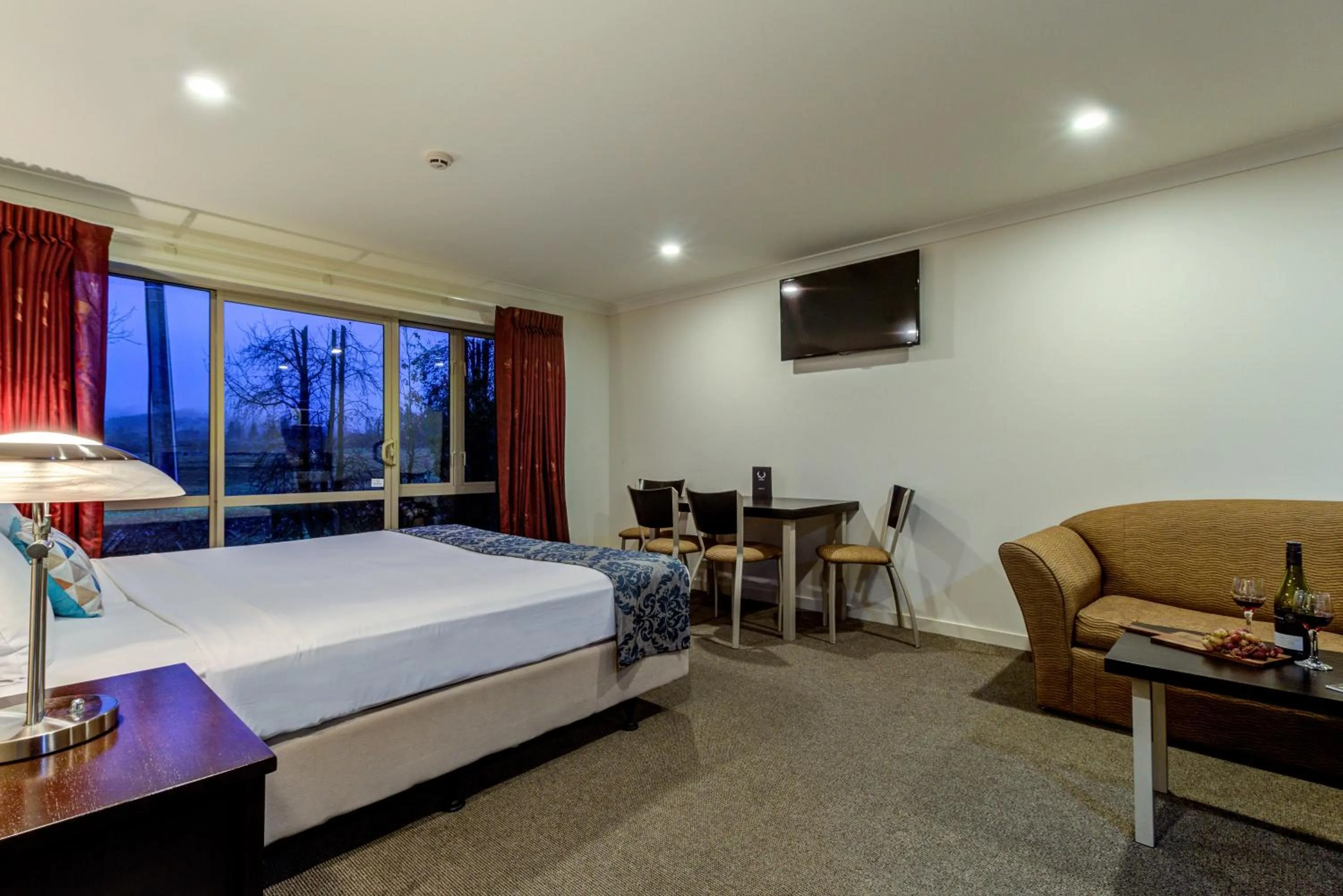 Bed in Hanmer Springs Retreat