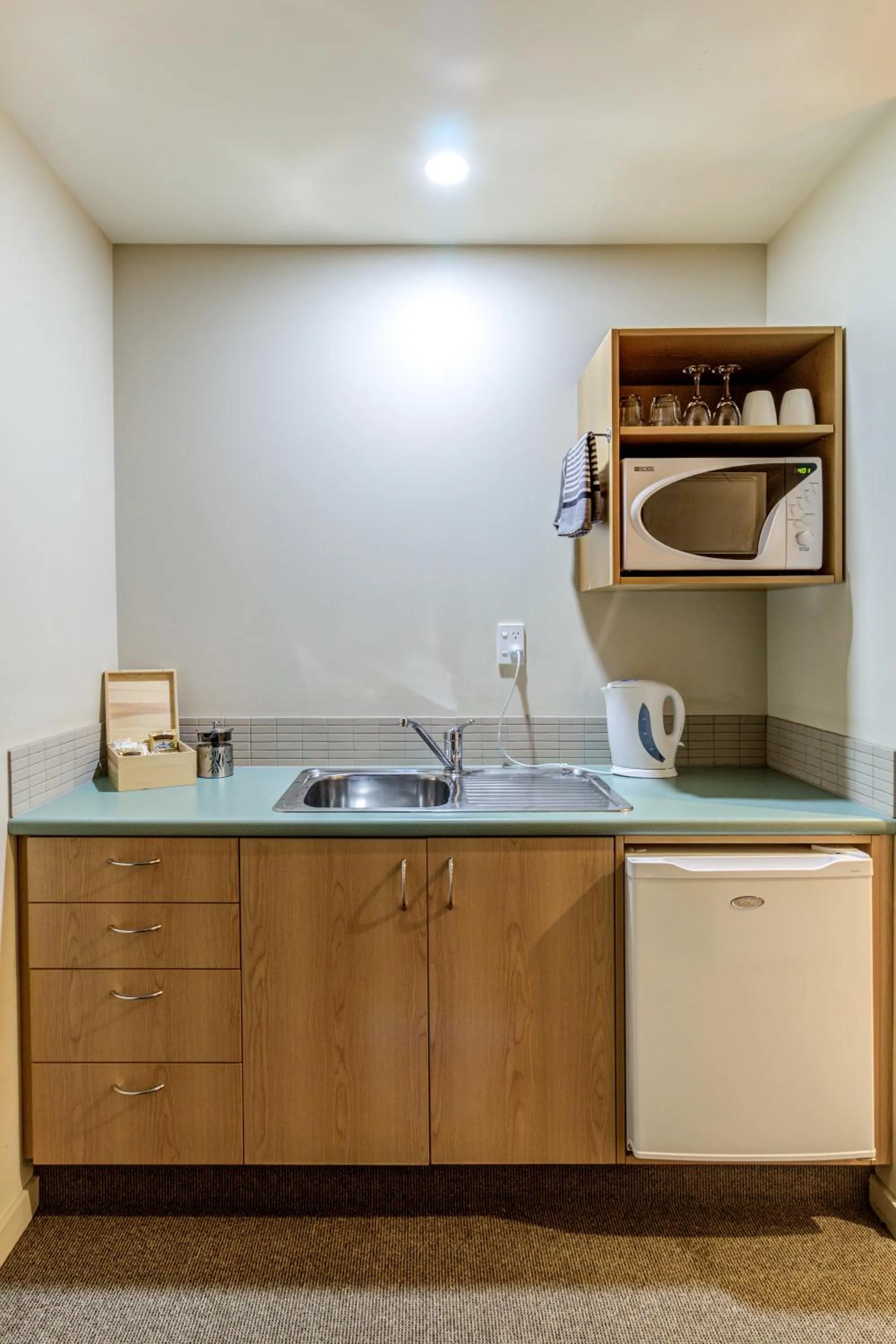 Kitchen or kitchenette in Hanmer Springs Retreat