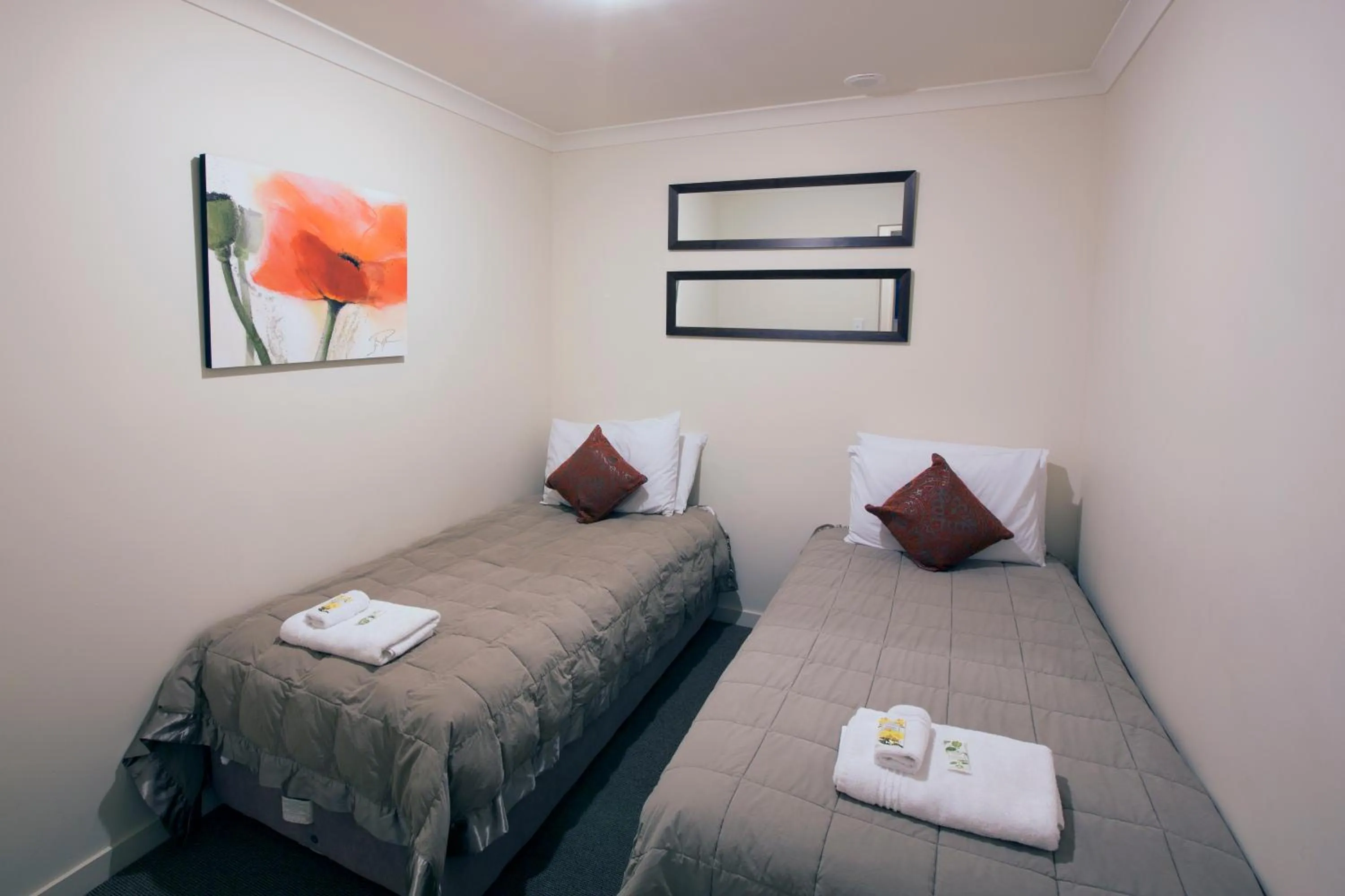 Bed in Hanmer Springs Retreat