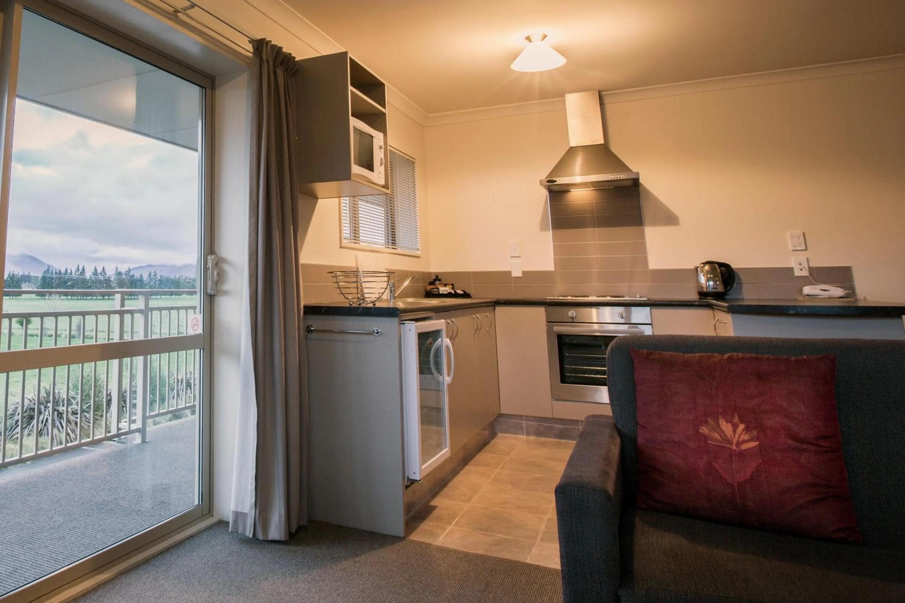 Kitchen or kitchenette in Hanmer Springs Retreat