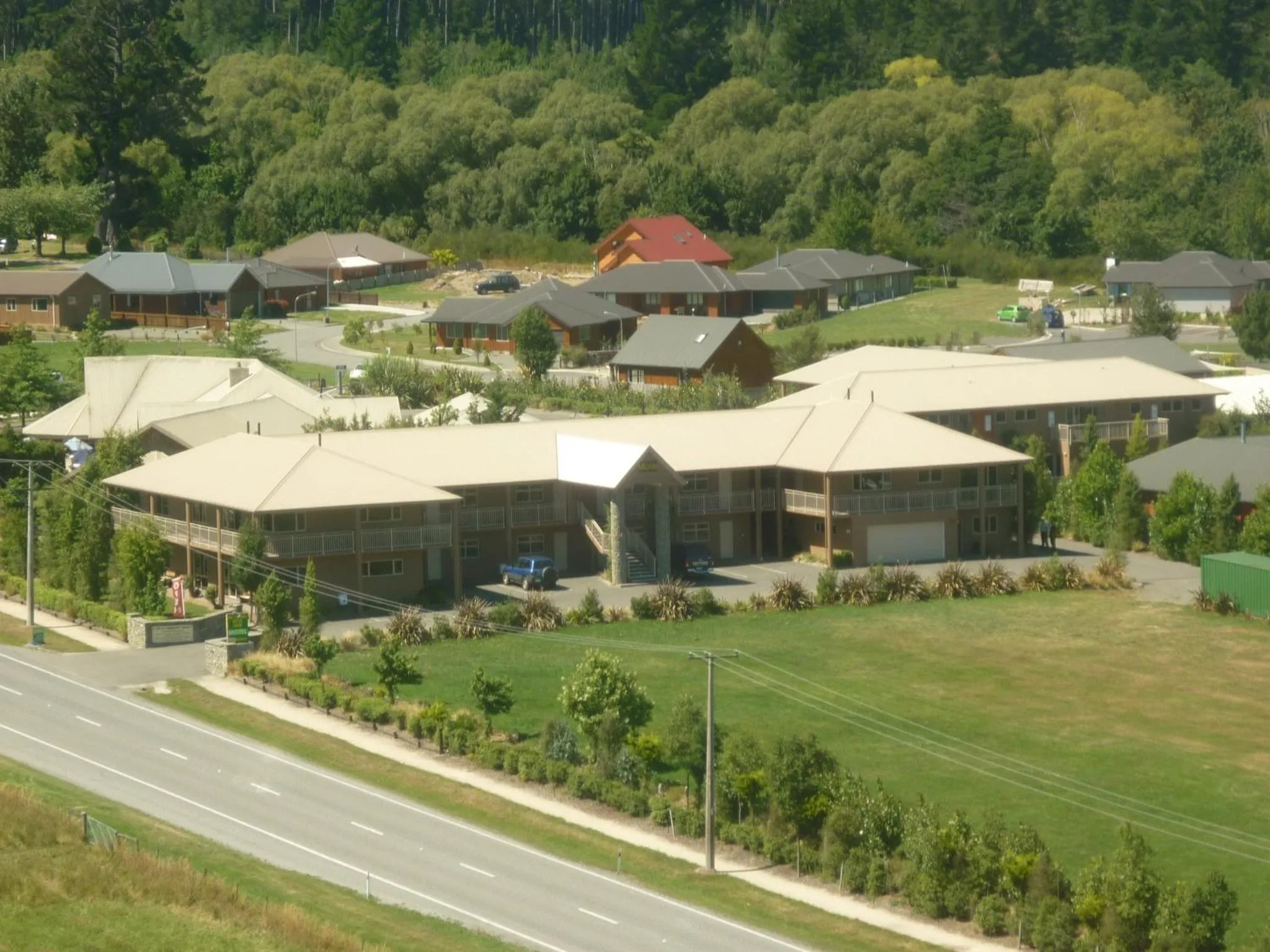 Facade/entrance in Hanmer Springs Retreat