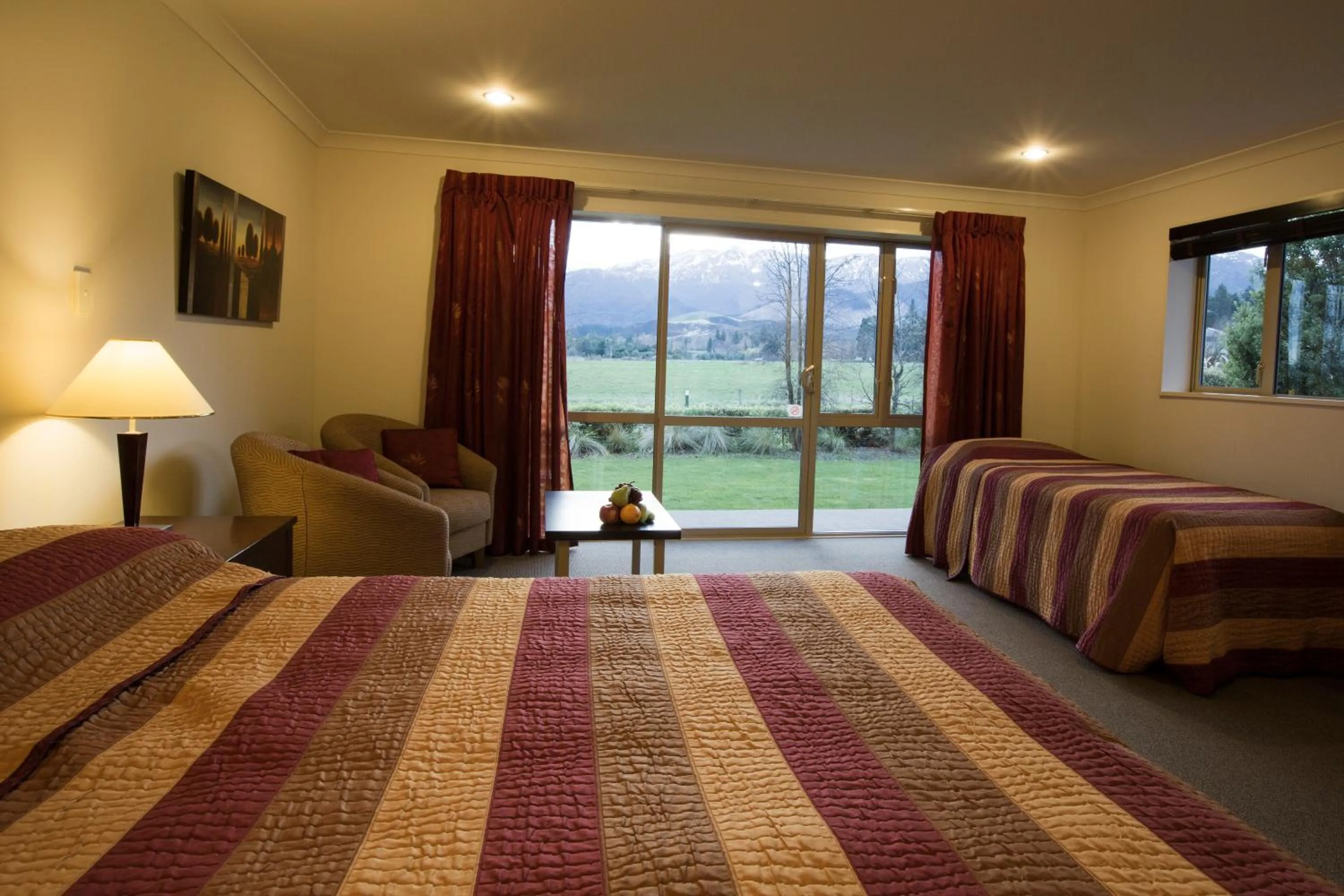 Bed in Hanmer Springs Retreat