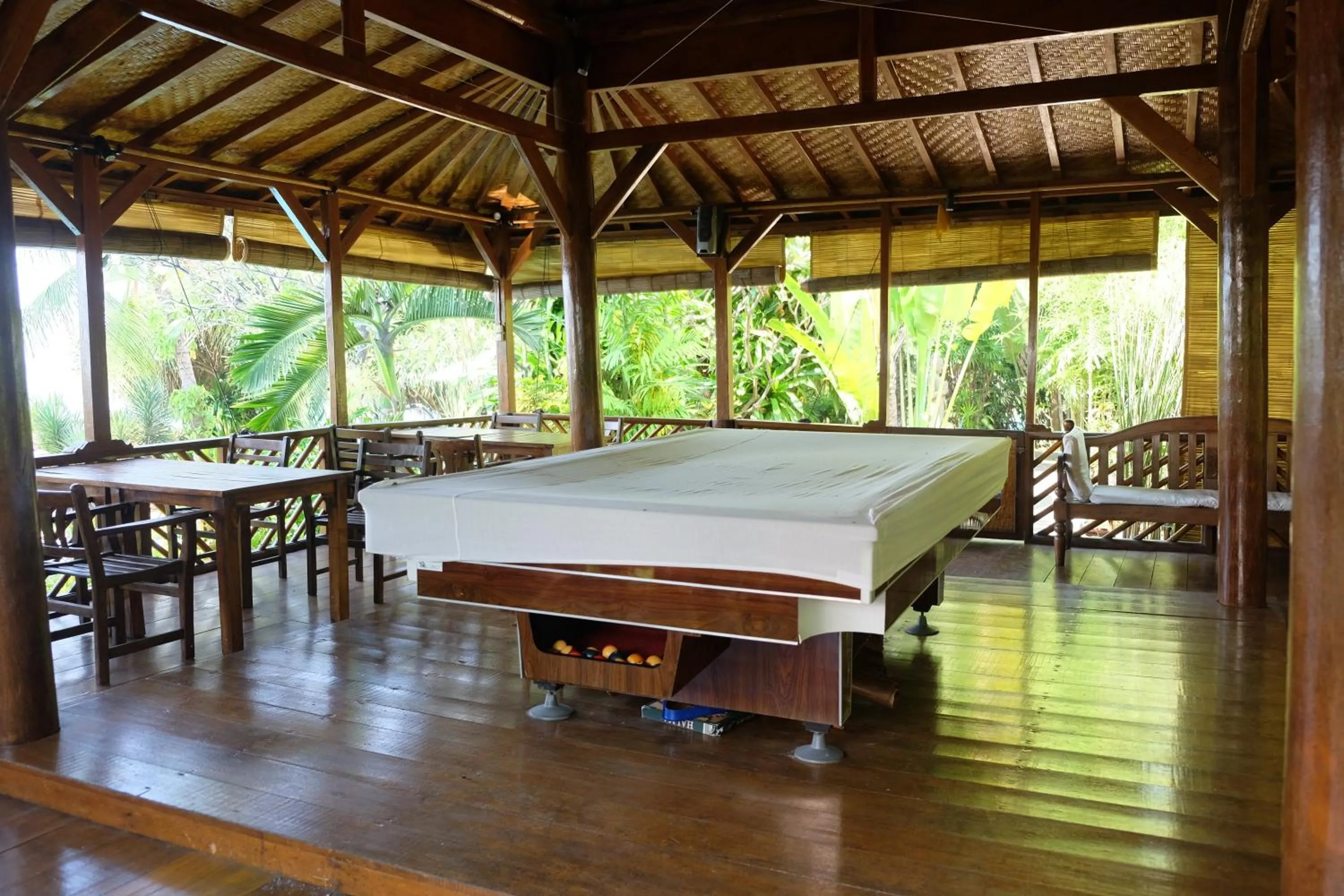 Billiard in Villa Boreh Beach Resort and Spa