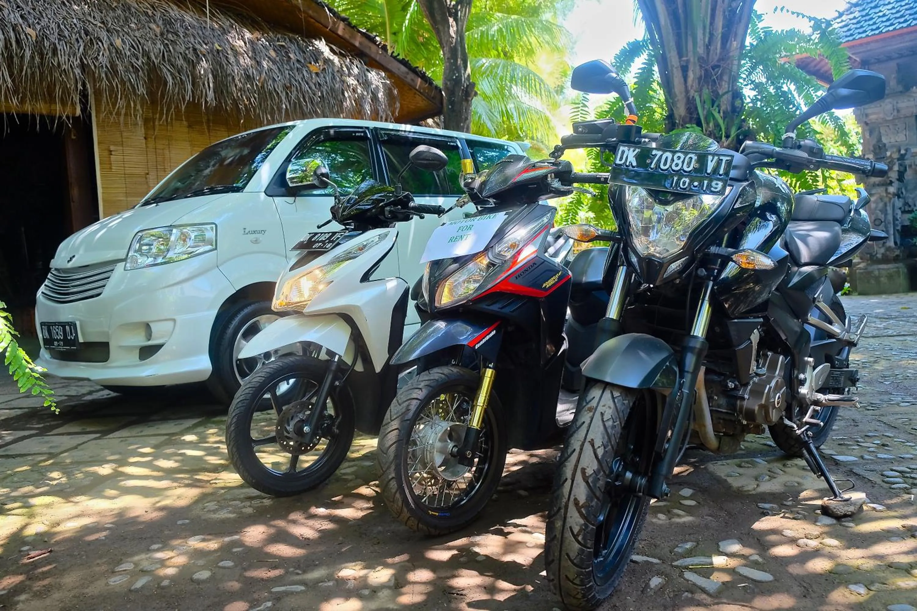 Cycling in Villa Boreh Beach Resort and Spa