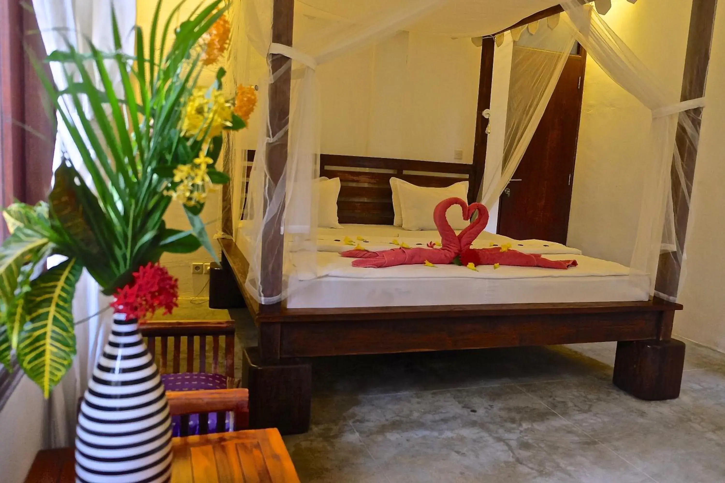 Bedroom, Bed in Villa Boreh Beach Resort and Spa Bedroom, Bed in Villa Boreh Beach Resort and Spa