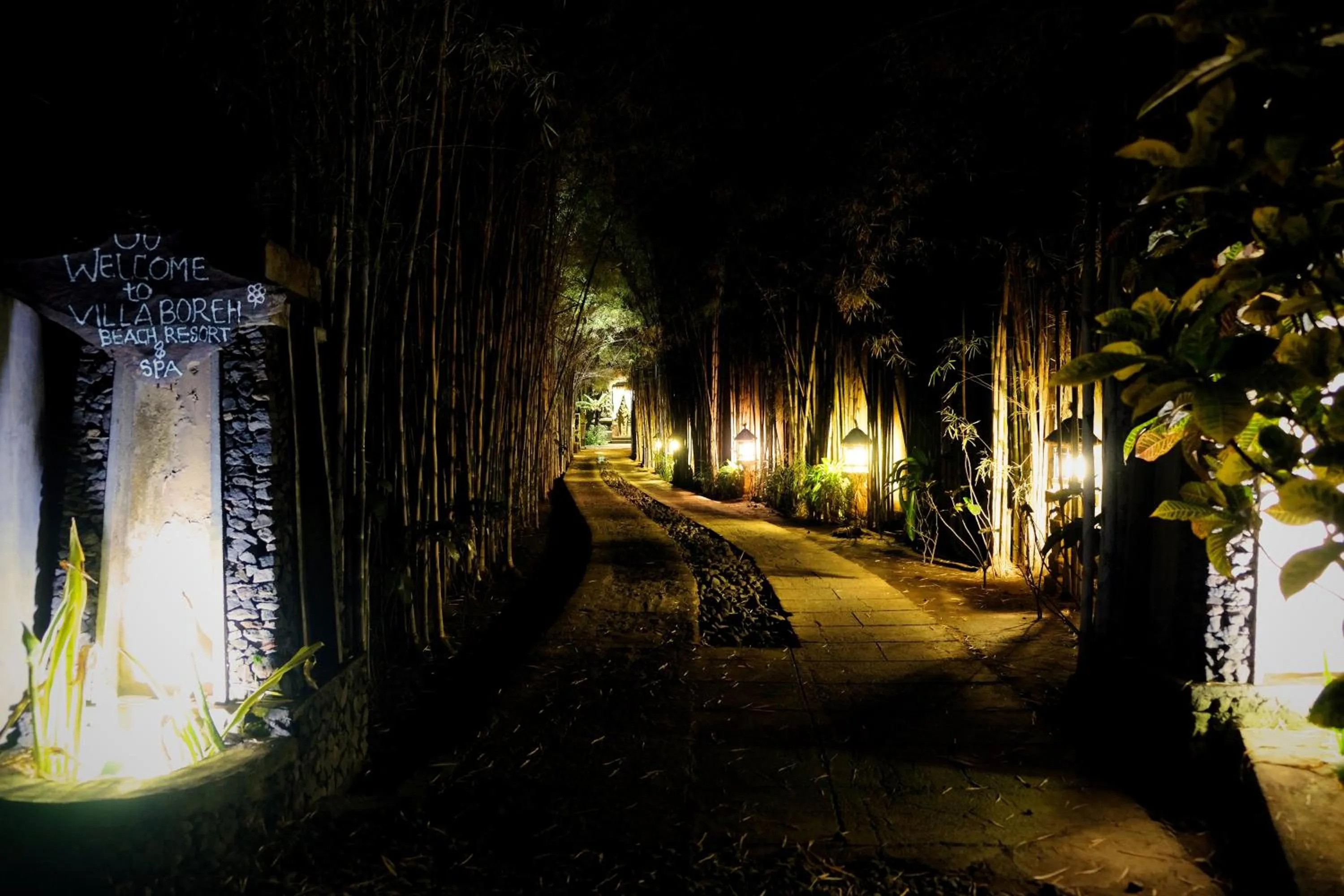 Facade/entrance in Villa Boreh Beach Resort and Spa