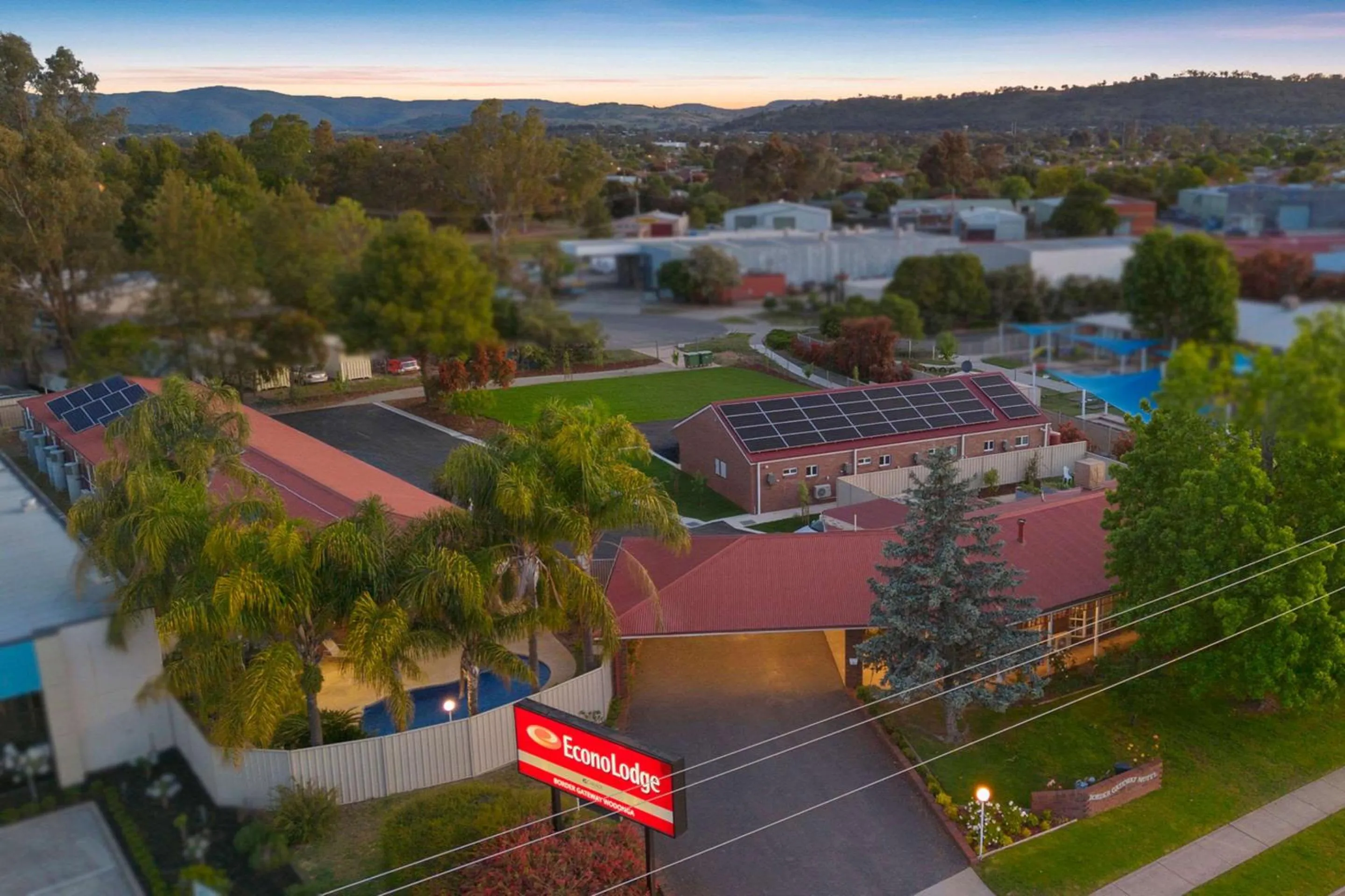 Property building in Econo Lodge Border Gateway Wodonga