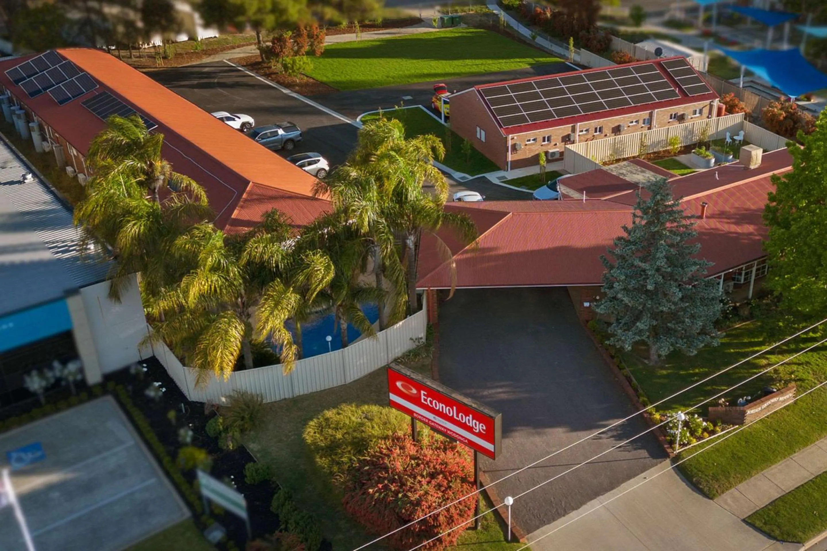 Property building in Econo Lodge Border Gateway Wodonga
