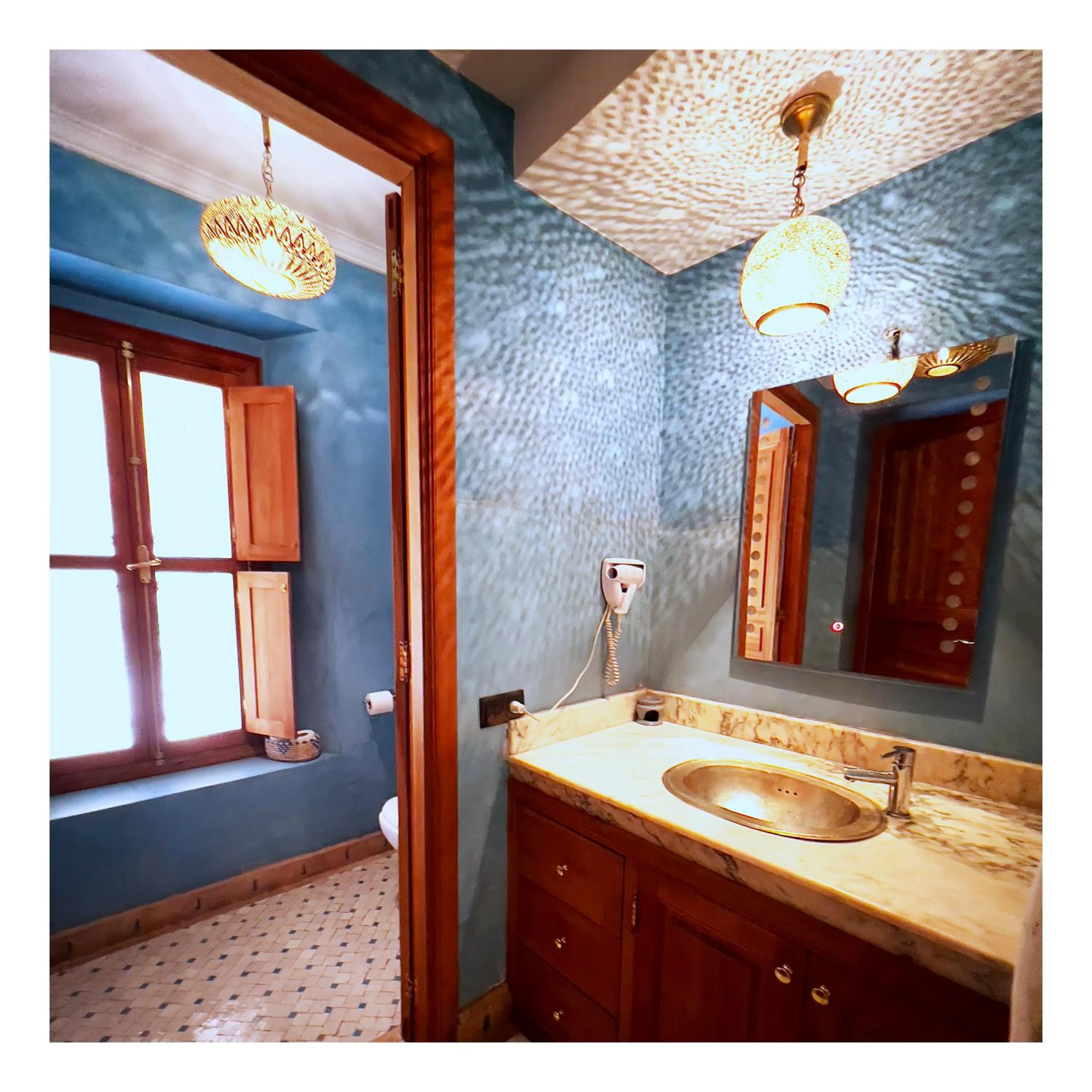 Bathroom in Palais Nejma oriental