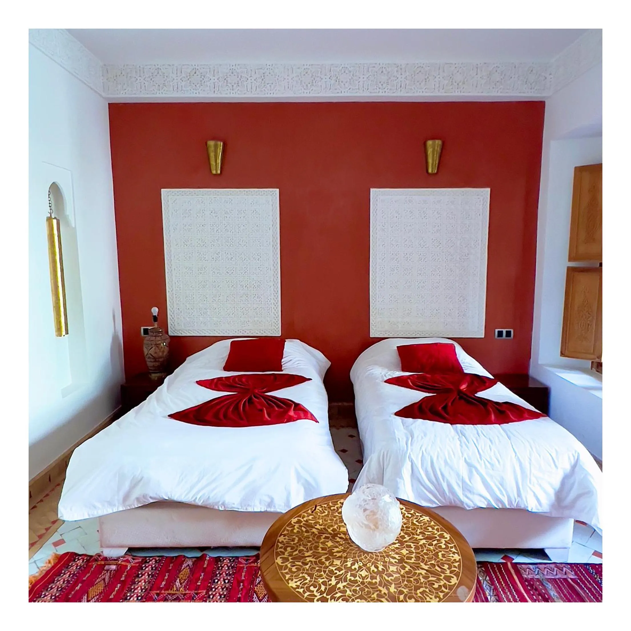 Bed in Palais Nejma oriental