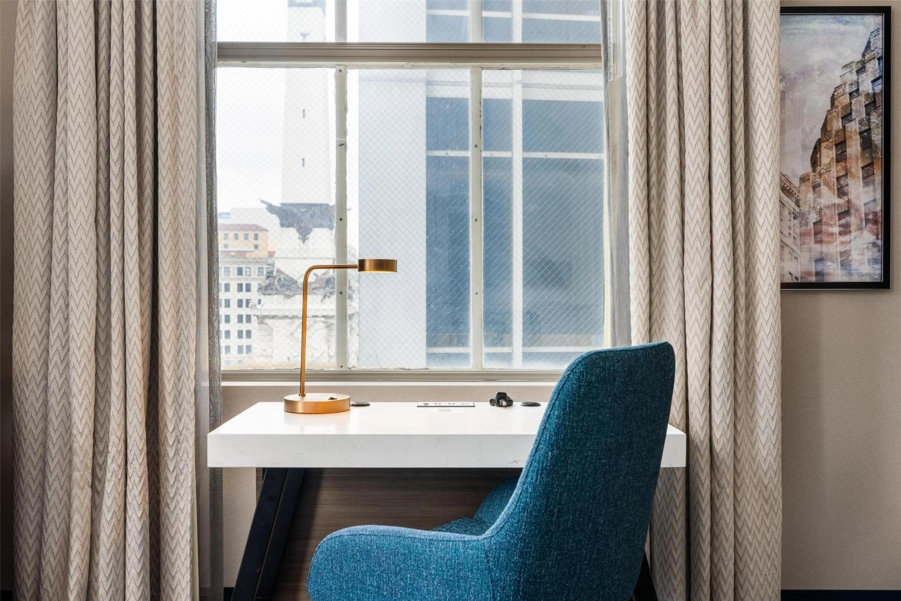 Bedroom in Hilton Garden Inn Indianapolis Downtown