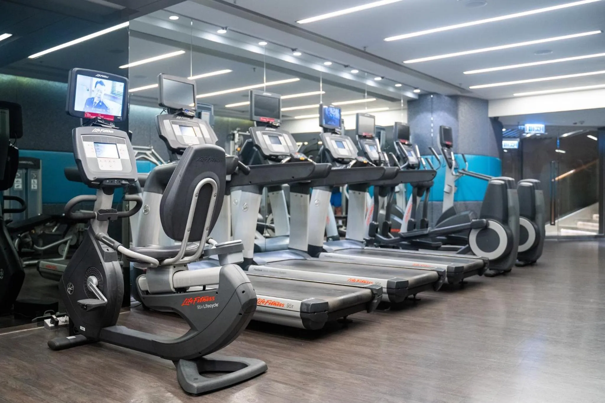Fitness centre/facilities in Crowne Plaza Hong Kong Kowloon East by IHG