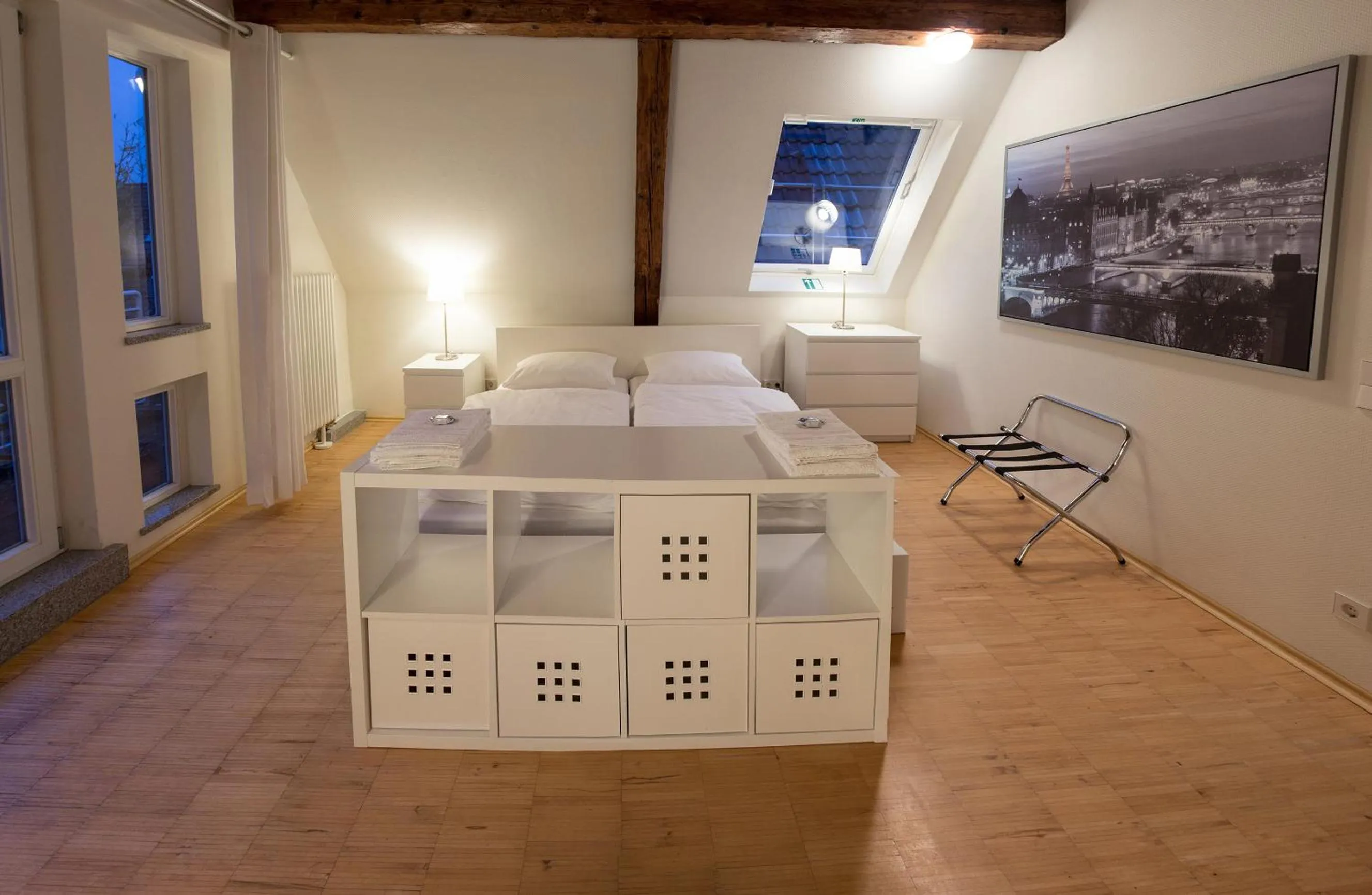 Bedroom, Bed in Hotel Krone Zentrum