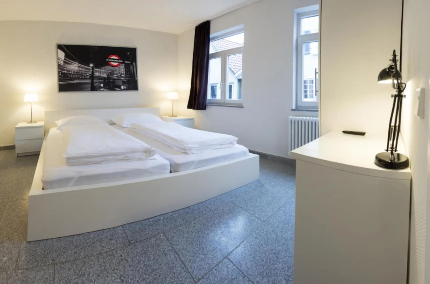 Photo of the whole room, Bed in Hotel Krone Zentrum