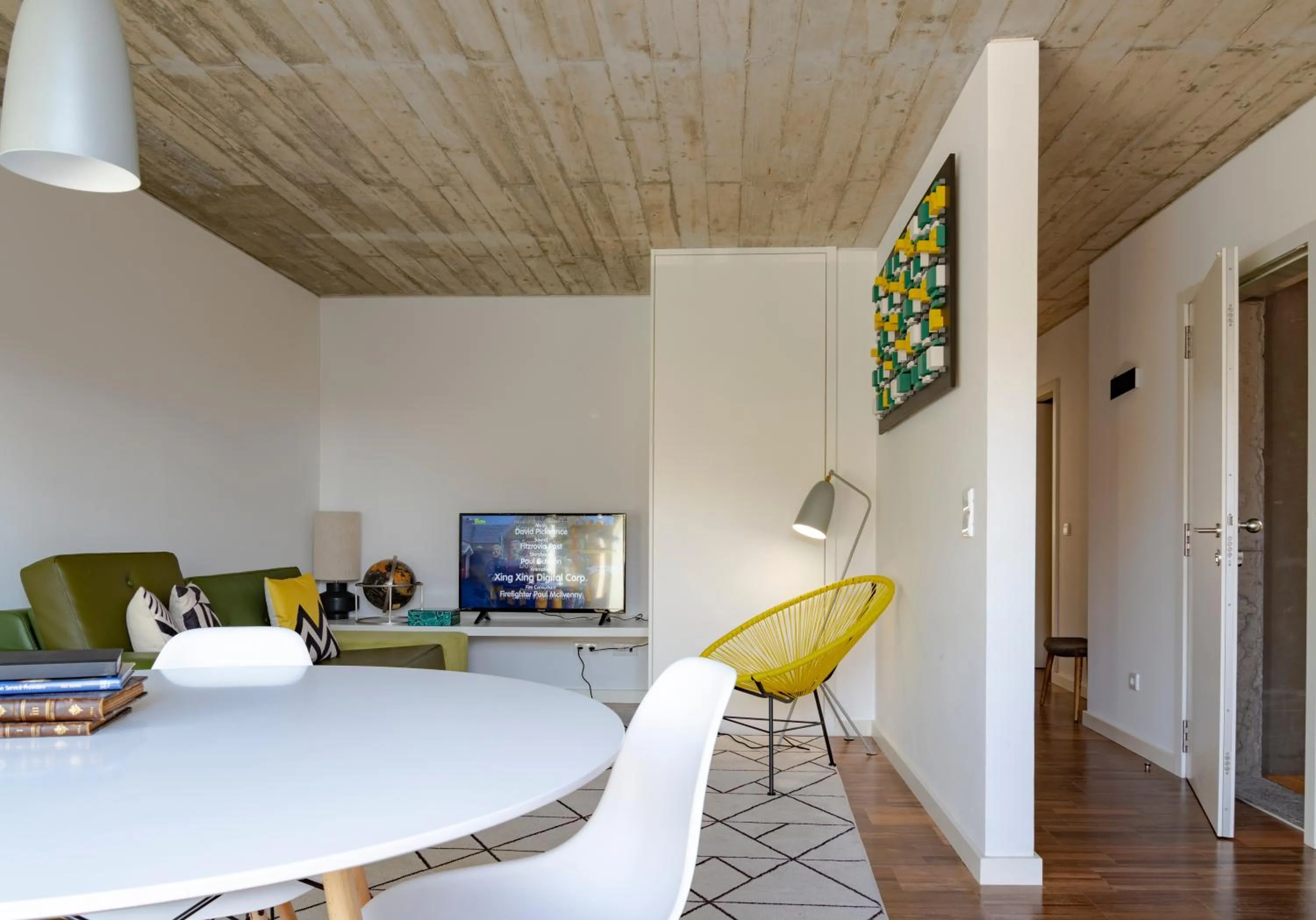 Living room in PortoSoul Trindade