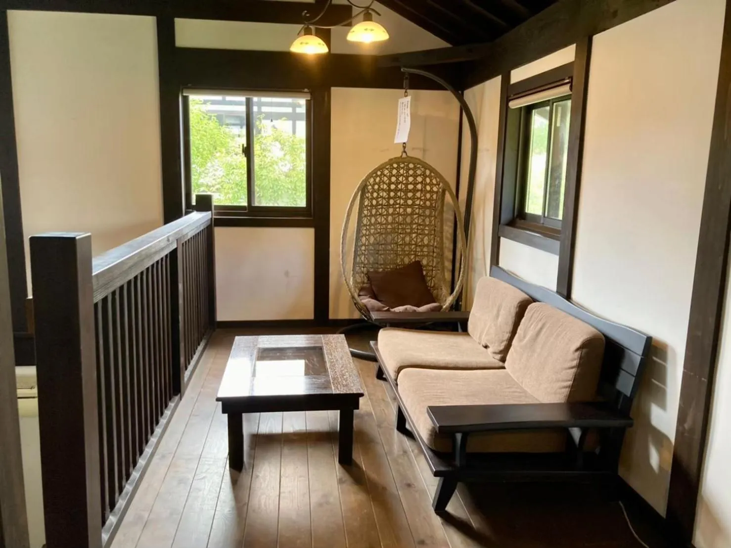 Living room in Okayama Hiruzen Villas Peter Pan