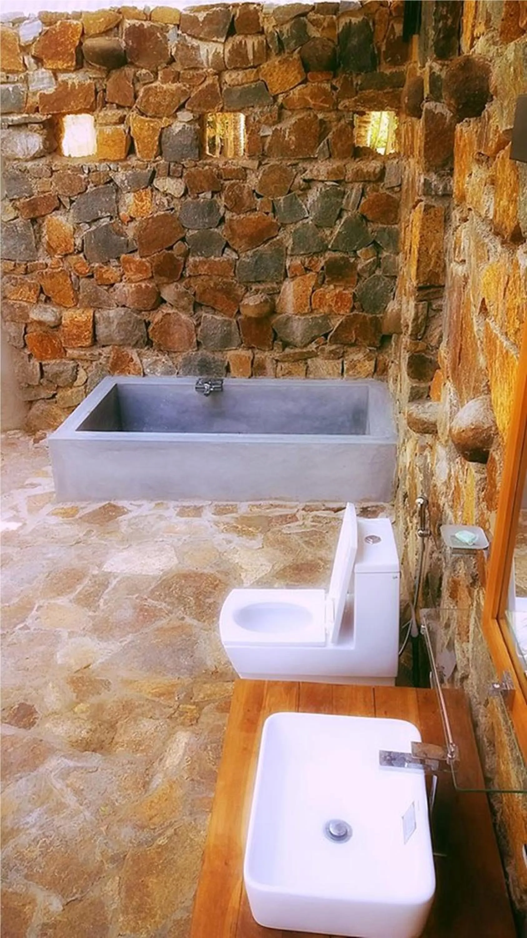 Bathroom in Kottawatta Village