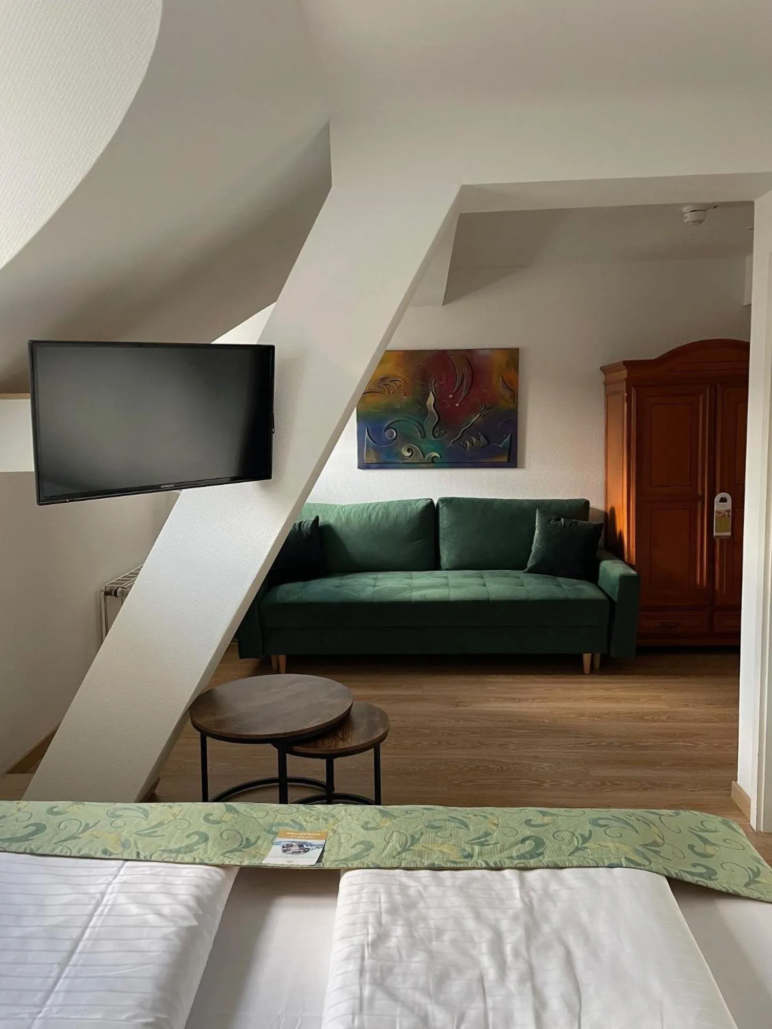 Bed in Hotel Am Mühlenteich