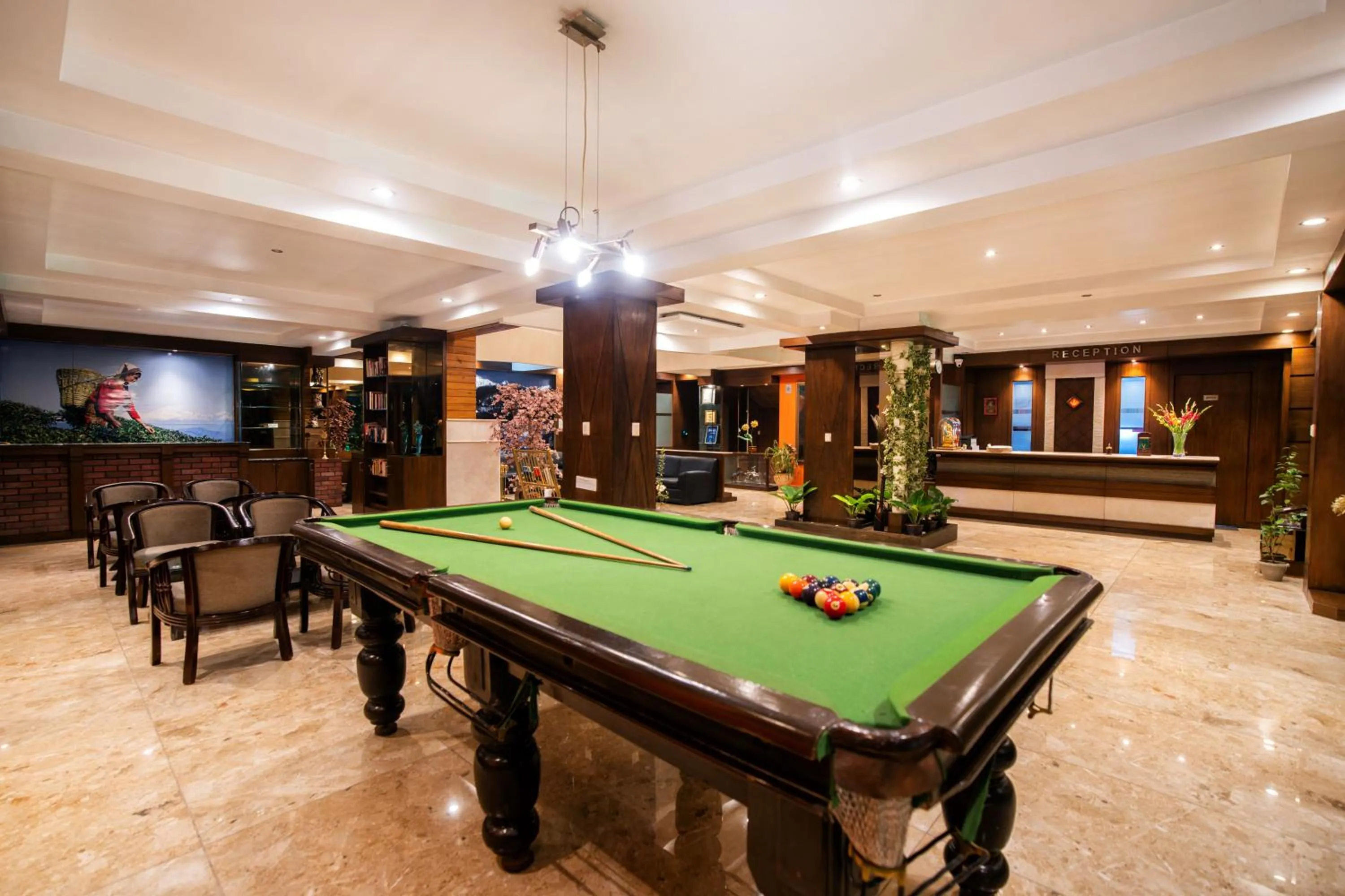 Billiard in Hotel Viceroy