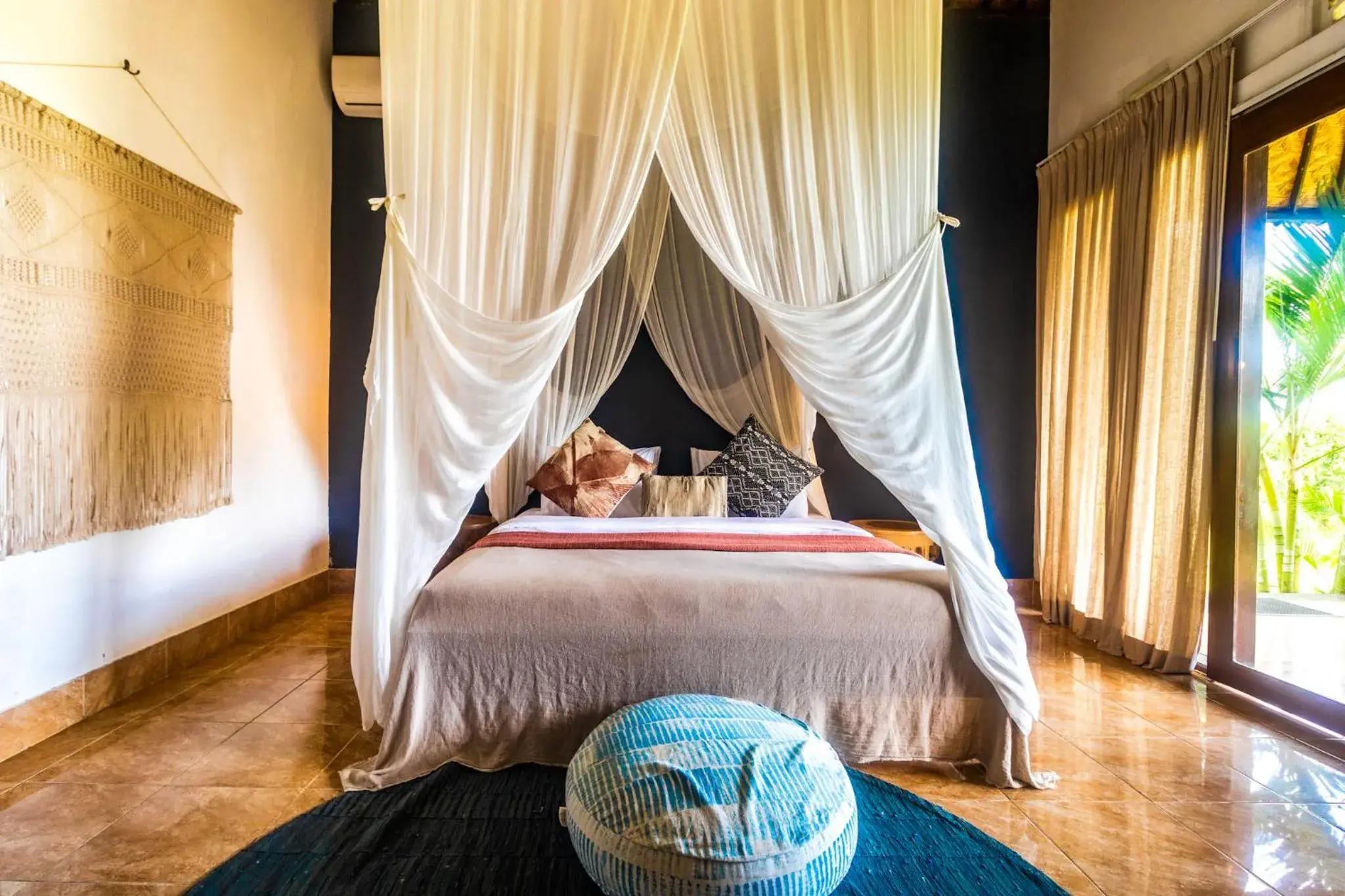 Bed in Pelangi Villas Sidemen by AGATA Bed in Pelangi Villas Sidemen by AGATA