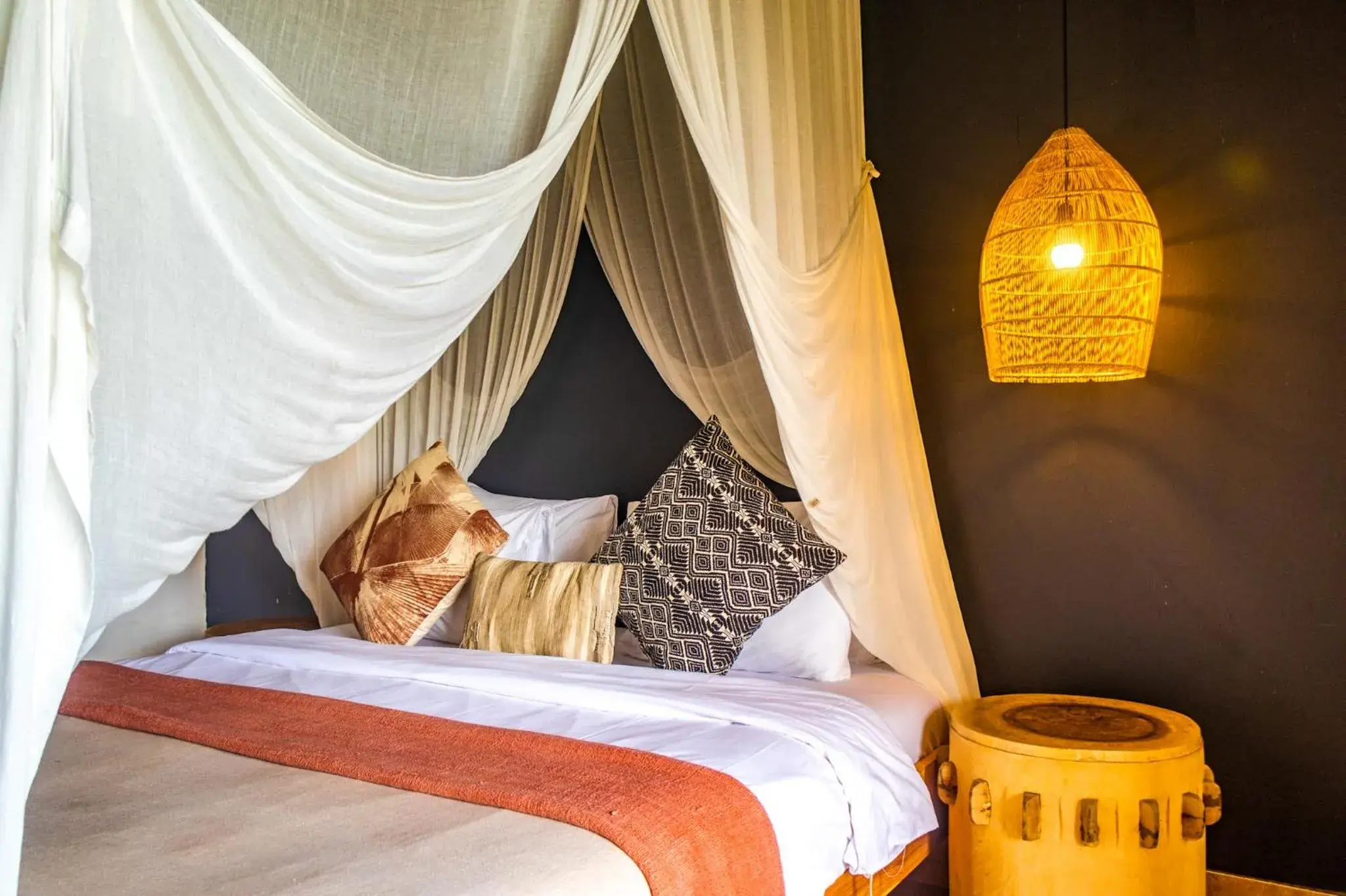 Bed in Pelangi Villas Sidemen by AGATA Bed in Pelangi Villas Sidemen by AGATA