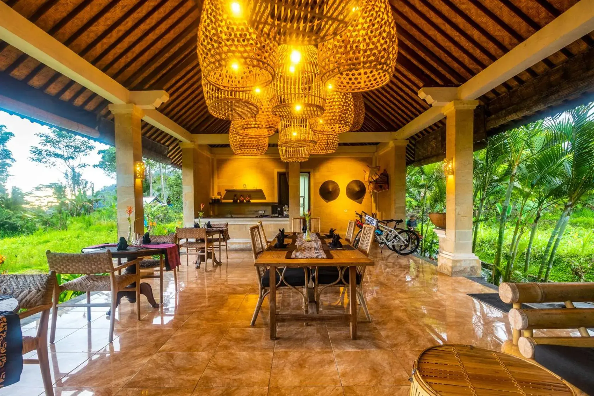 Restaurant/places to eat in Pelangi Villas Sidemen by AGATA Restaurant/places to eat in Pelangi Villas Sidemen by AGATA