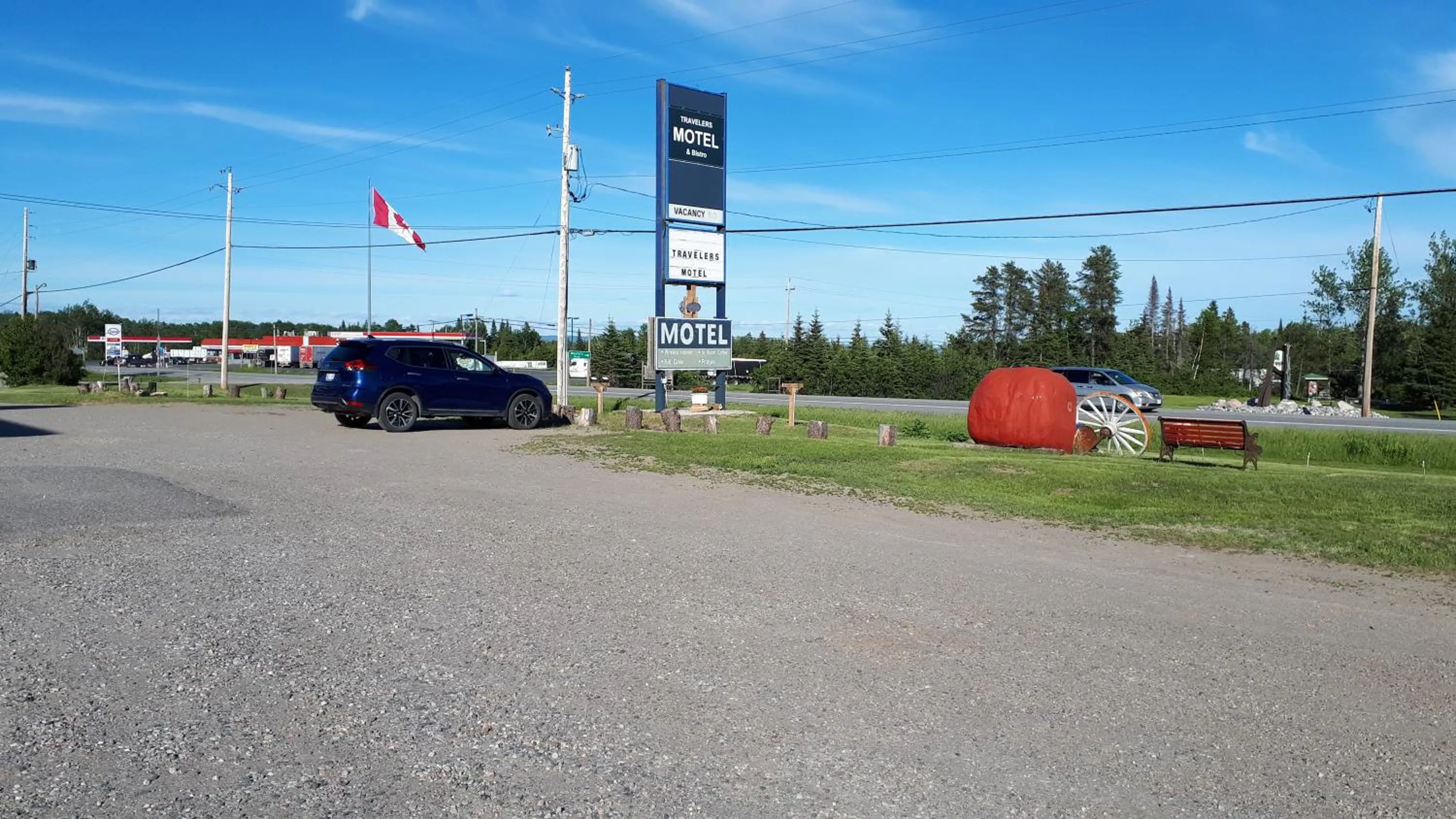 Property logo or sign in Nipigon Travelers Motel