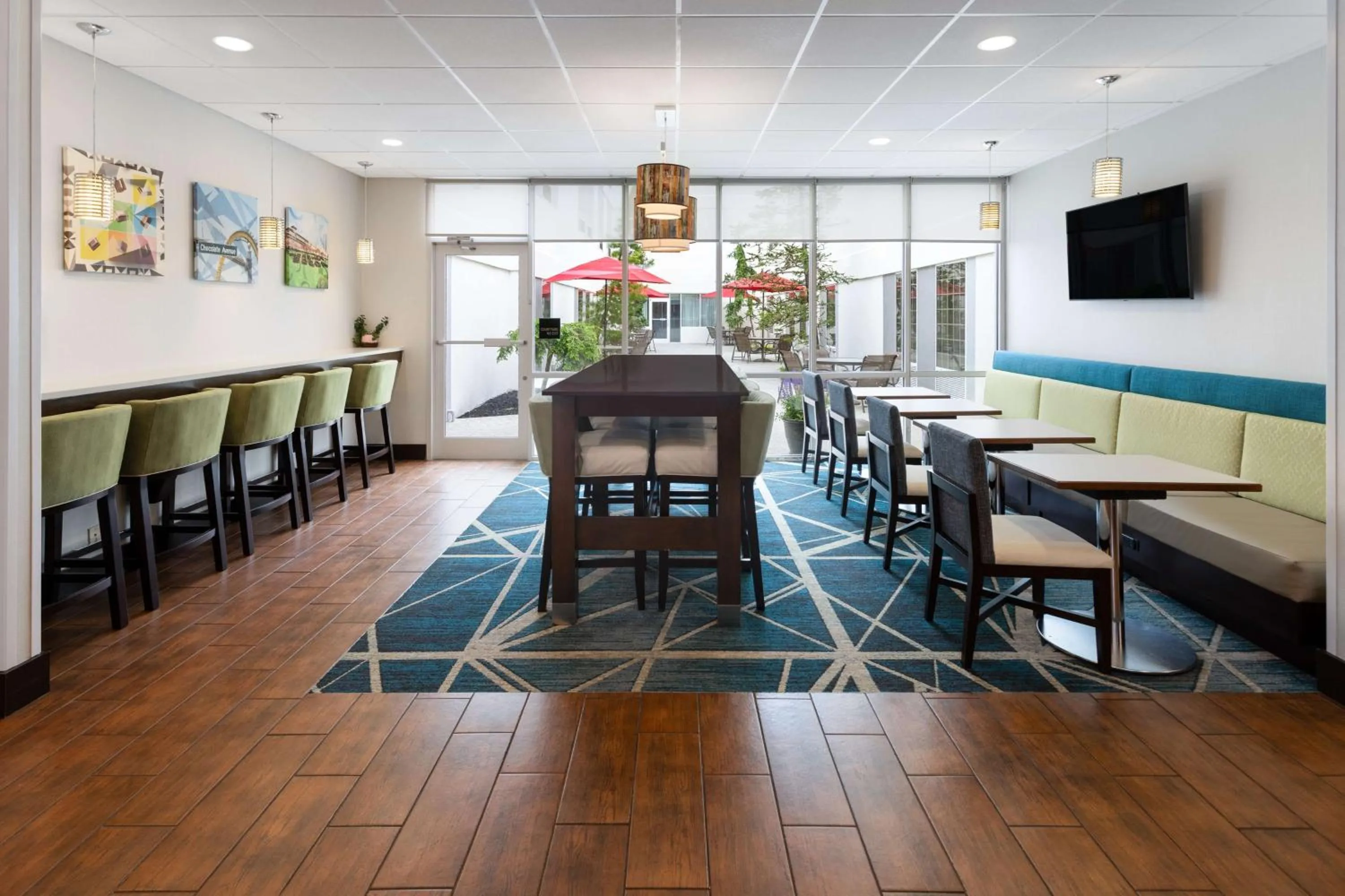 Lobby or reception in Hampton Inn & Suites Hershey