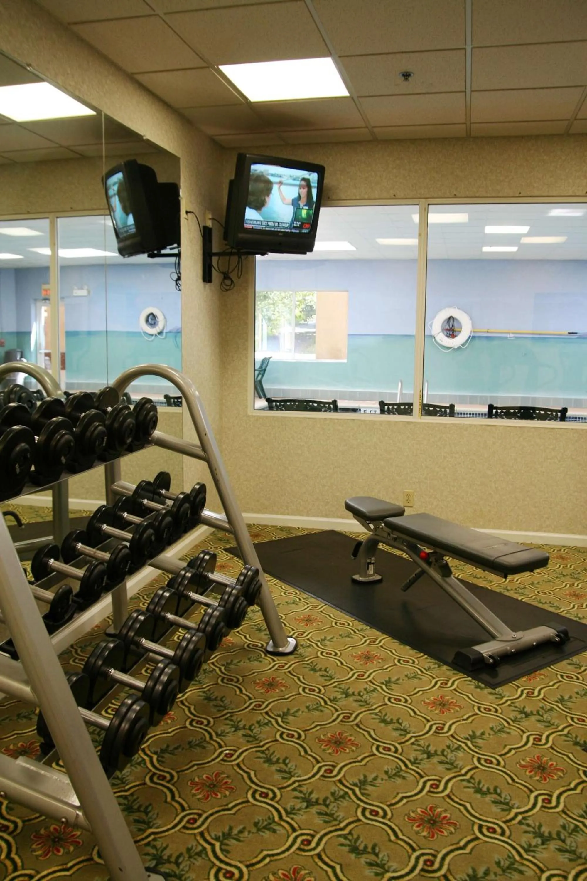 Fitness centre/facilities in Hampton Inn & Suites Hershey