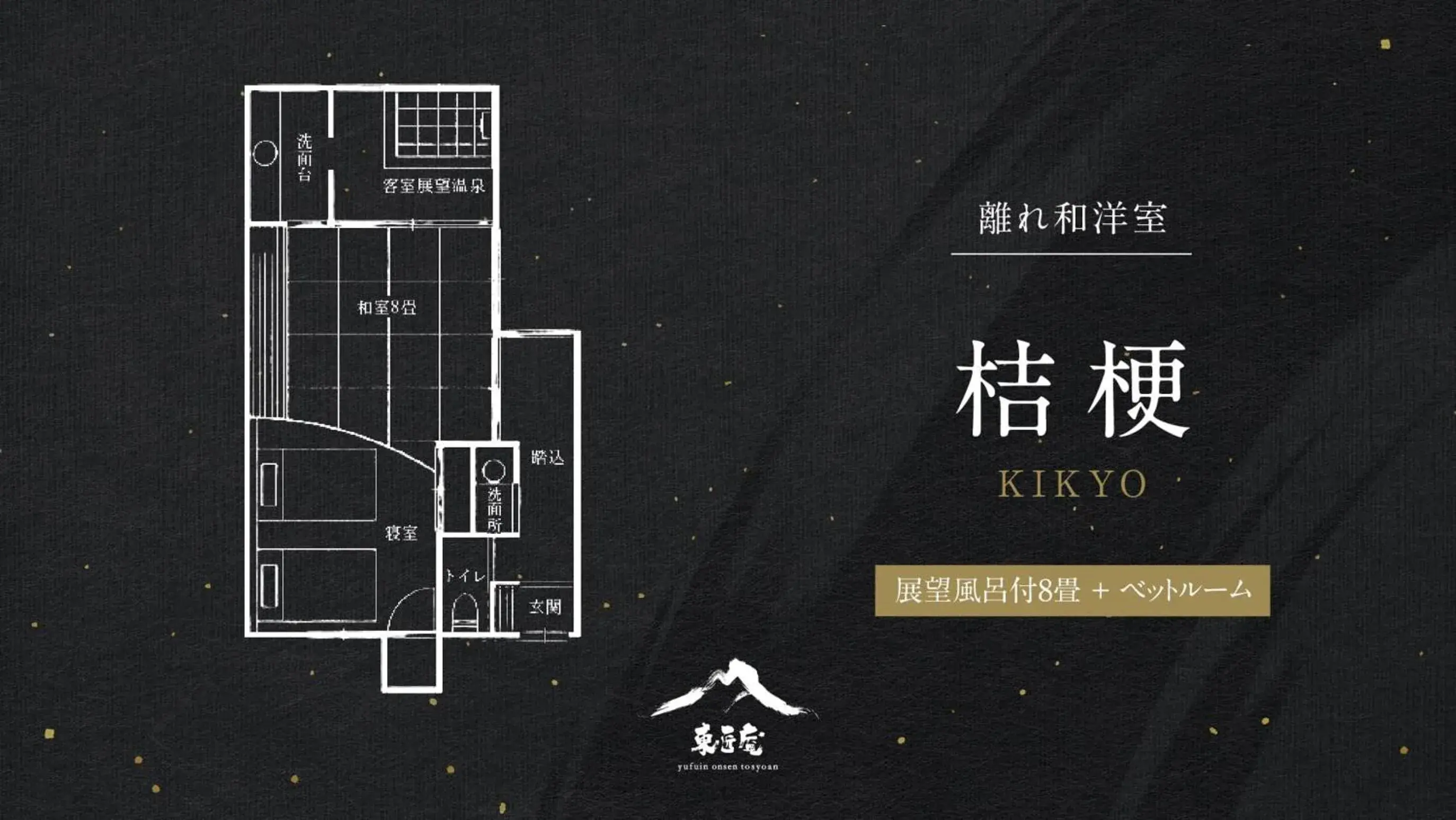 Superior Twin Room - single occupancy in Yufuin Onsen Toshoan Superior Twin Room - single occupancy in Yufuin Onsen Toshoan