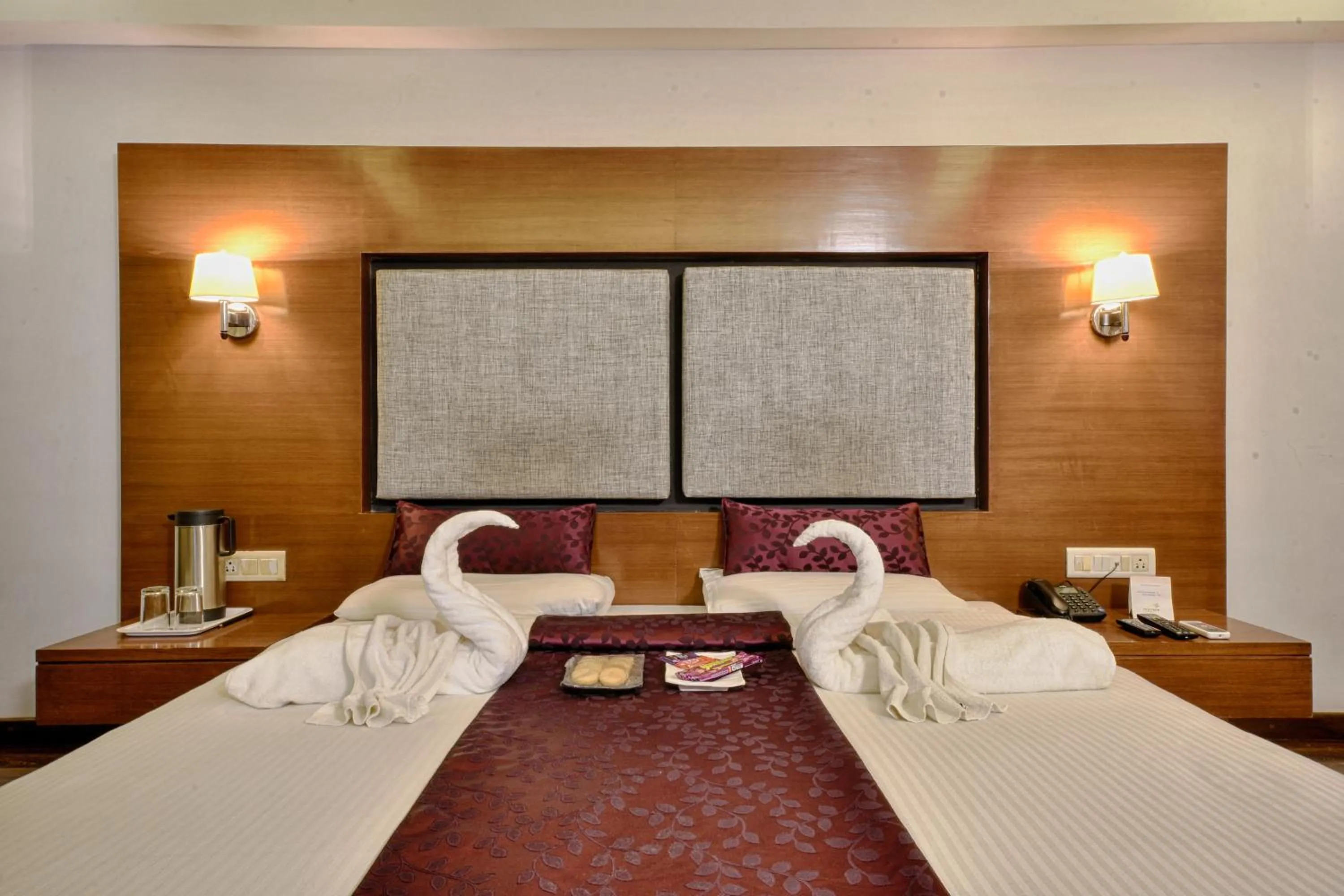 Bed in Hotel Platinum Residency