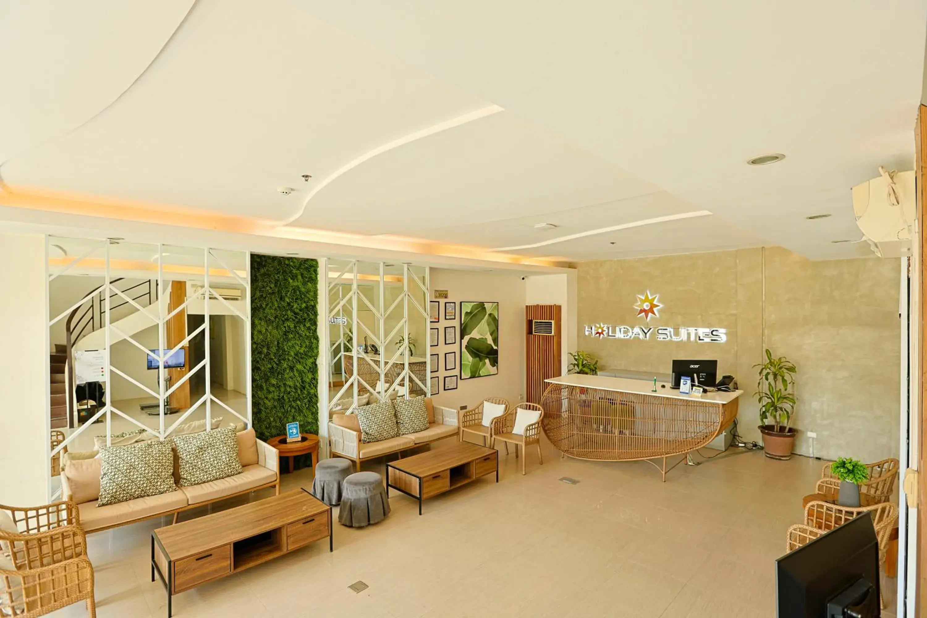 Lobby or reception in Holiday Suites Puerto Princesa Lobby or reception in Holiday Suites Puerto Princesa