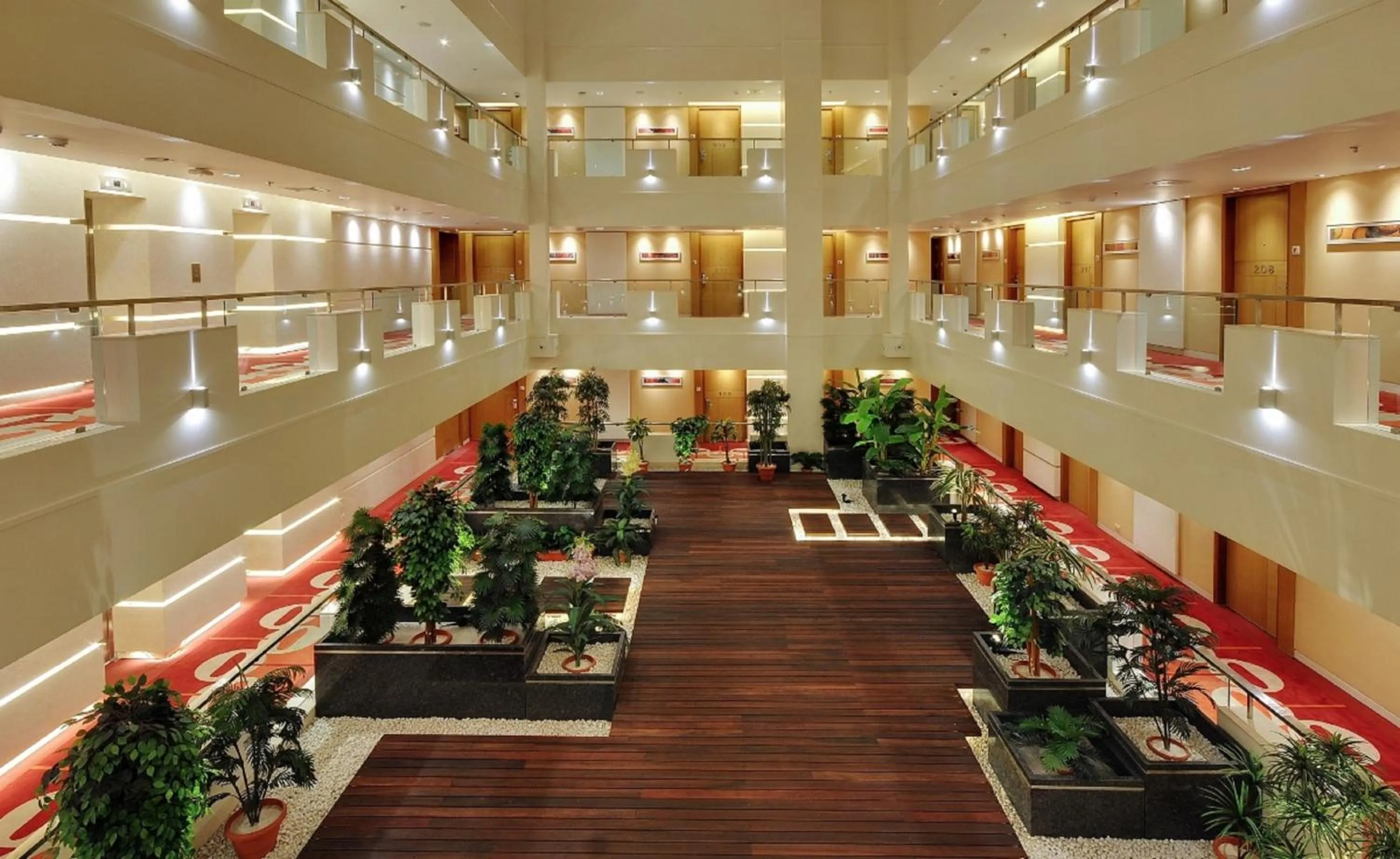 Floor plan in Hotel Platinum