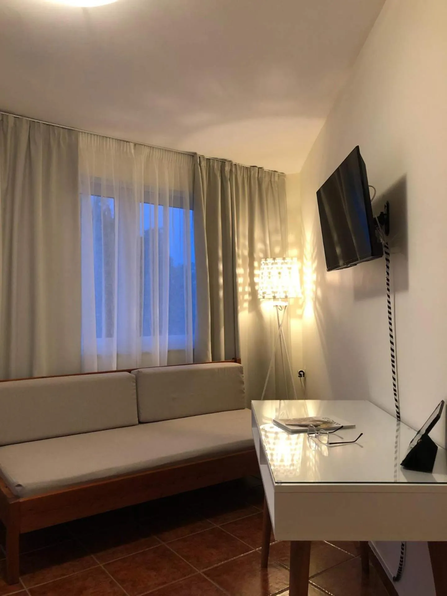 Seating area in Iolkos Hotel Apartments