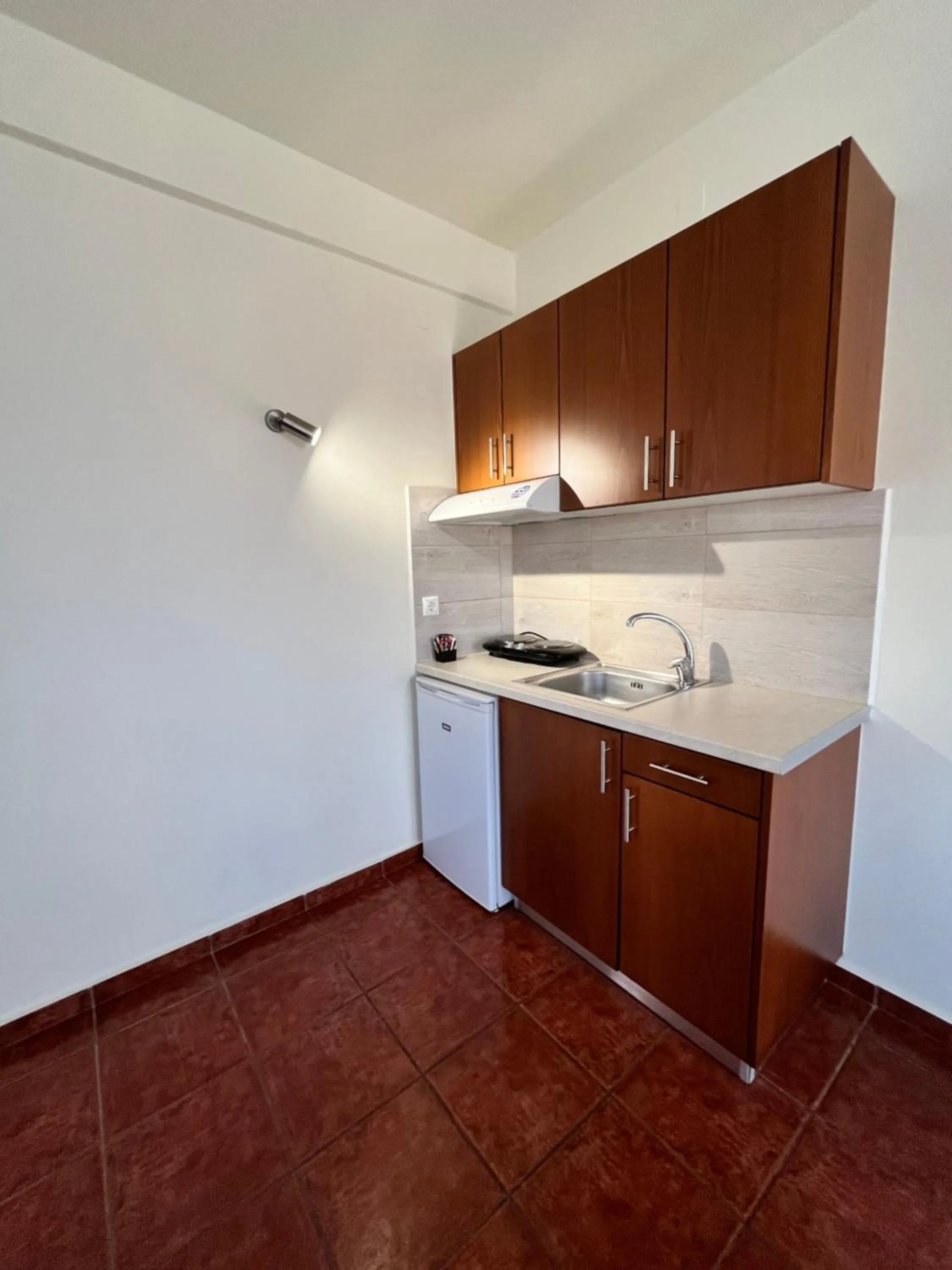 kitchen in Iolkos Hotel Apartments