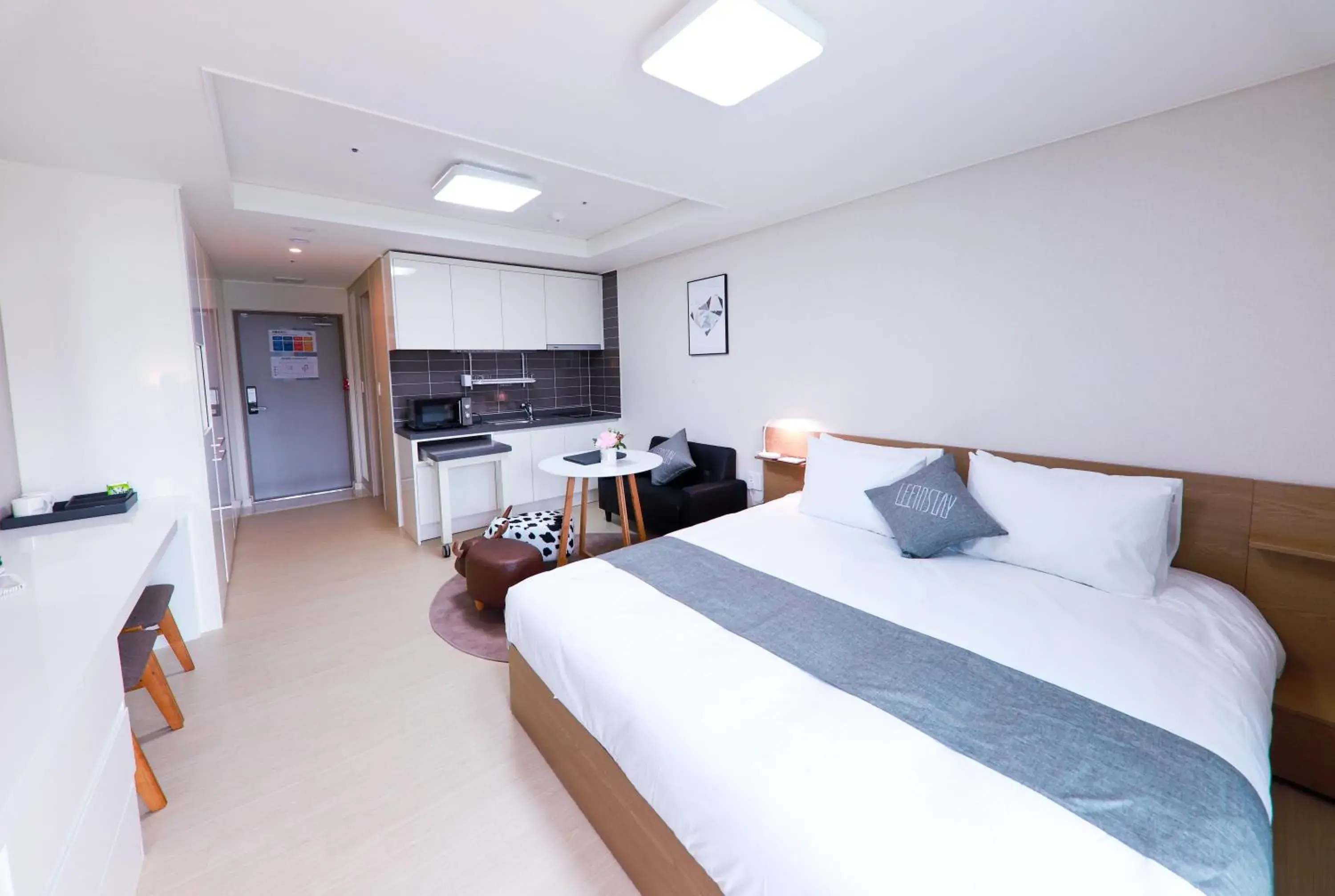 Bed in Geoje Leein Stay Hotel Bed in Geoje Leein Stay Hotel