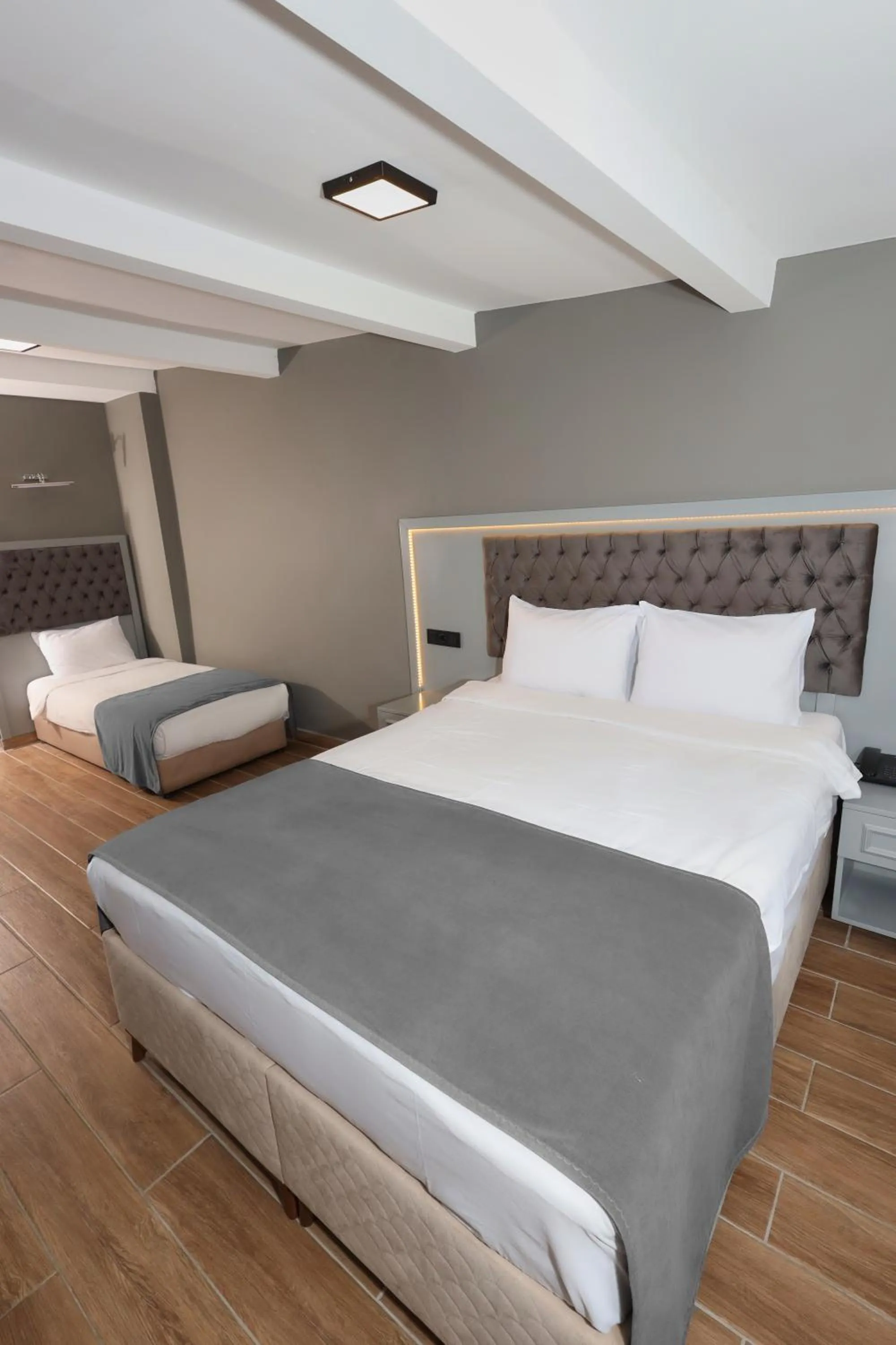 Bed in Ortakoy Aysem Sultan Hotel