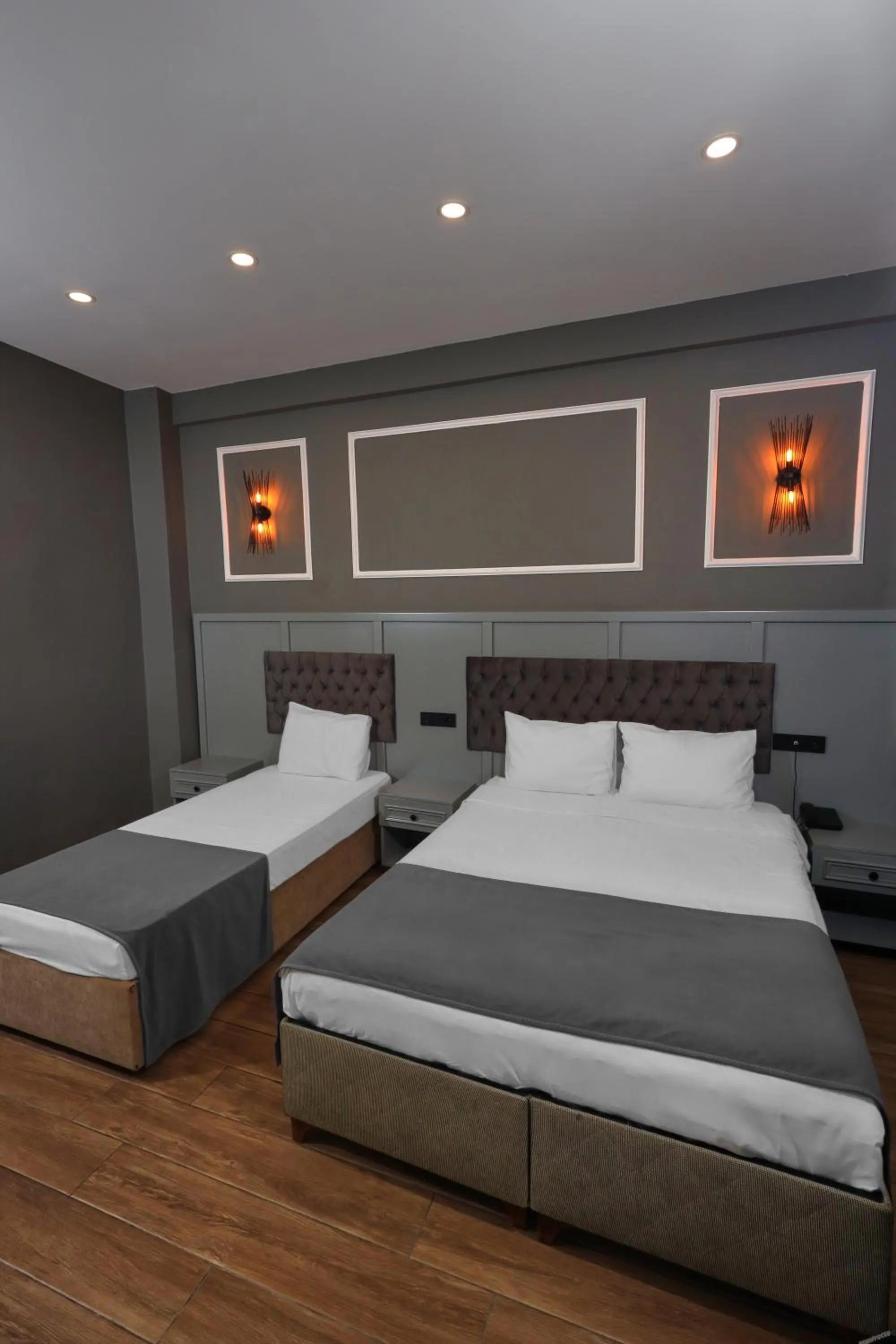 Bed in Ortakoy Aysem Sultan Hotel