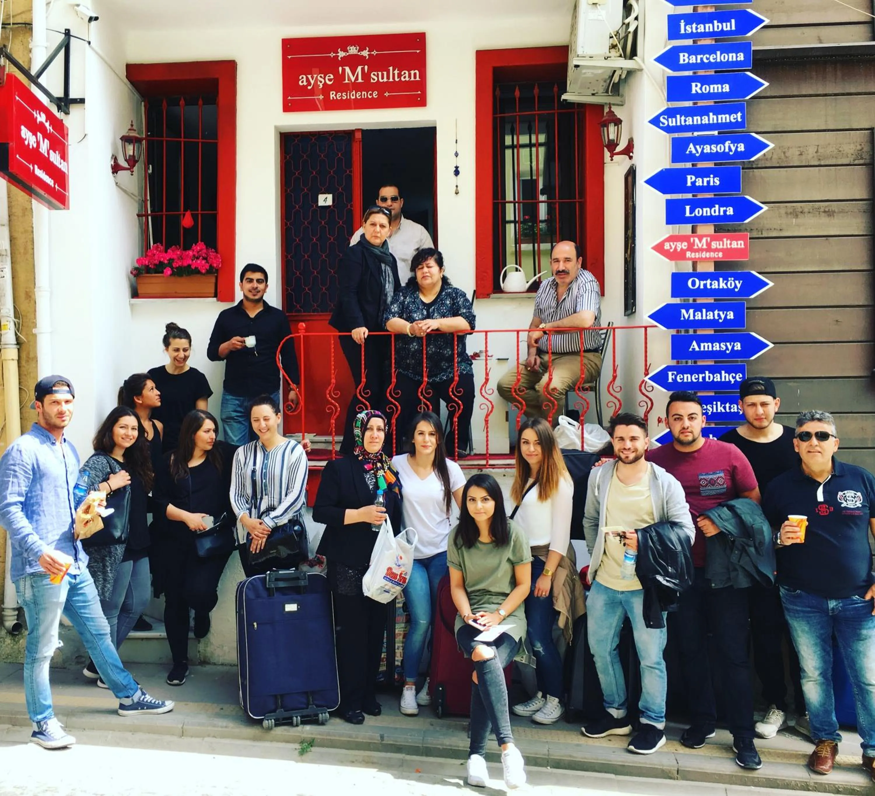 Area and facilities in Ortakoy Aysem Sultan Hotel