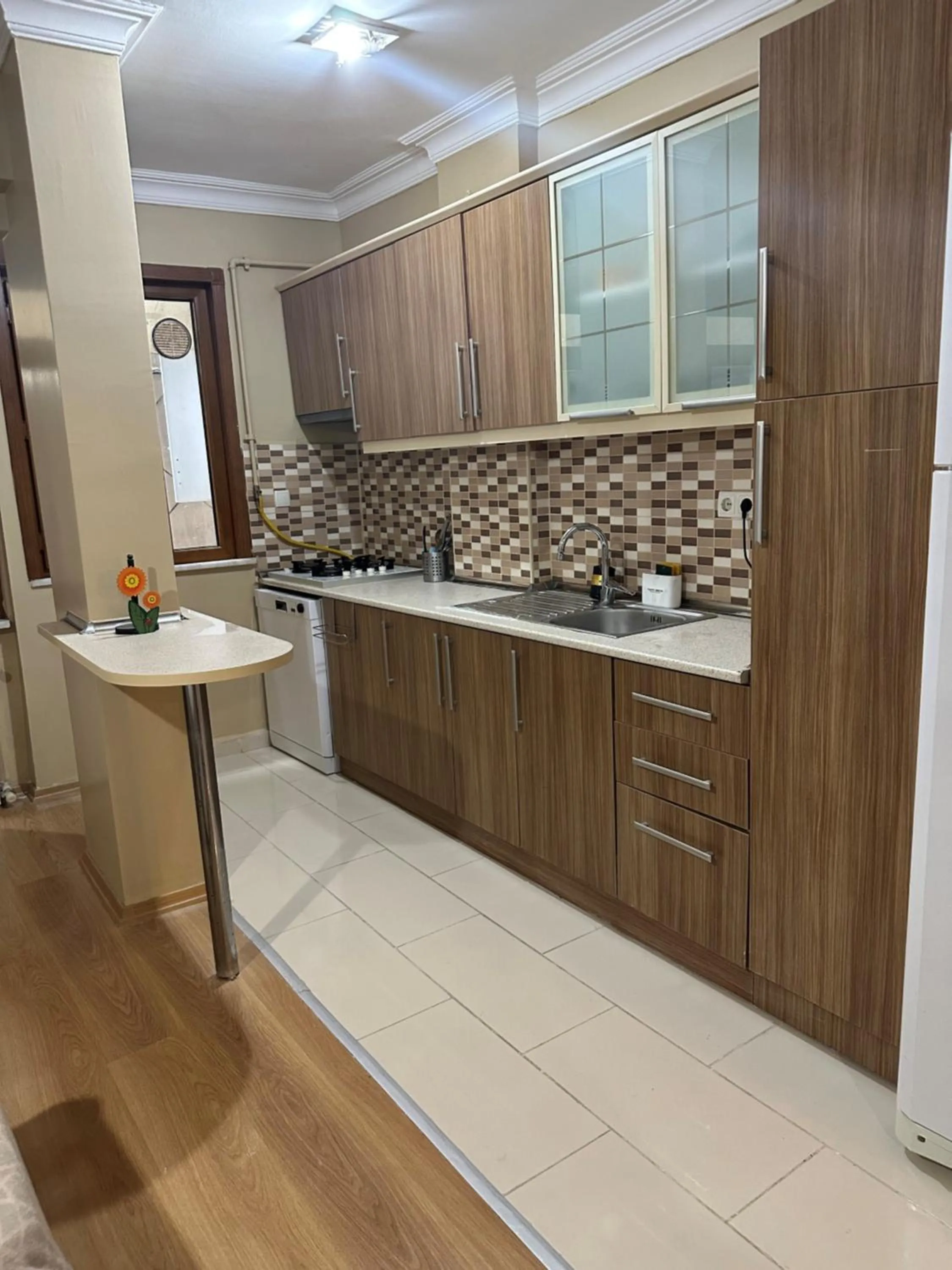 Kitchen or kitchenette in Ortakoy Aysem Sultan Hotel