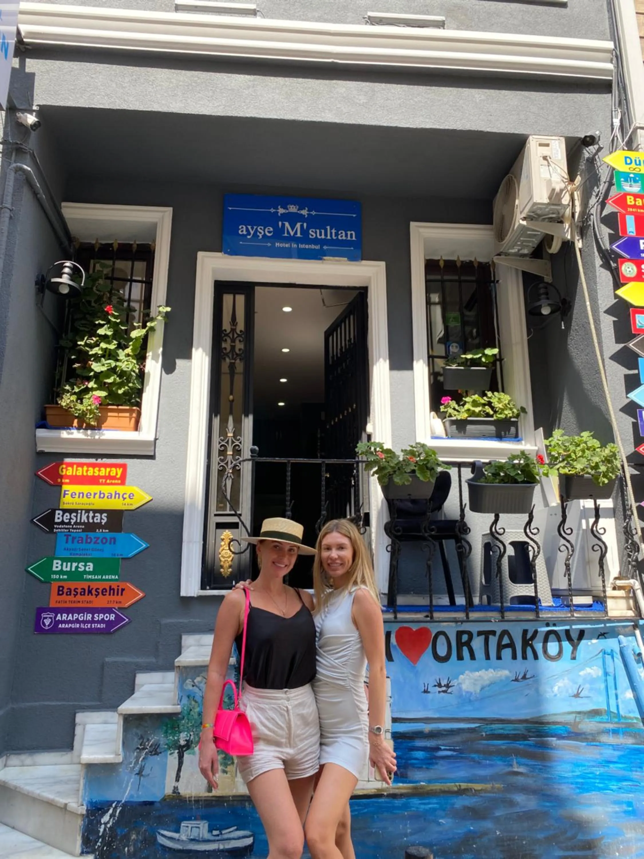 Guests in Ortakoy Aysem Sultan Hotel