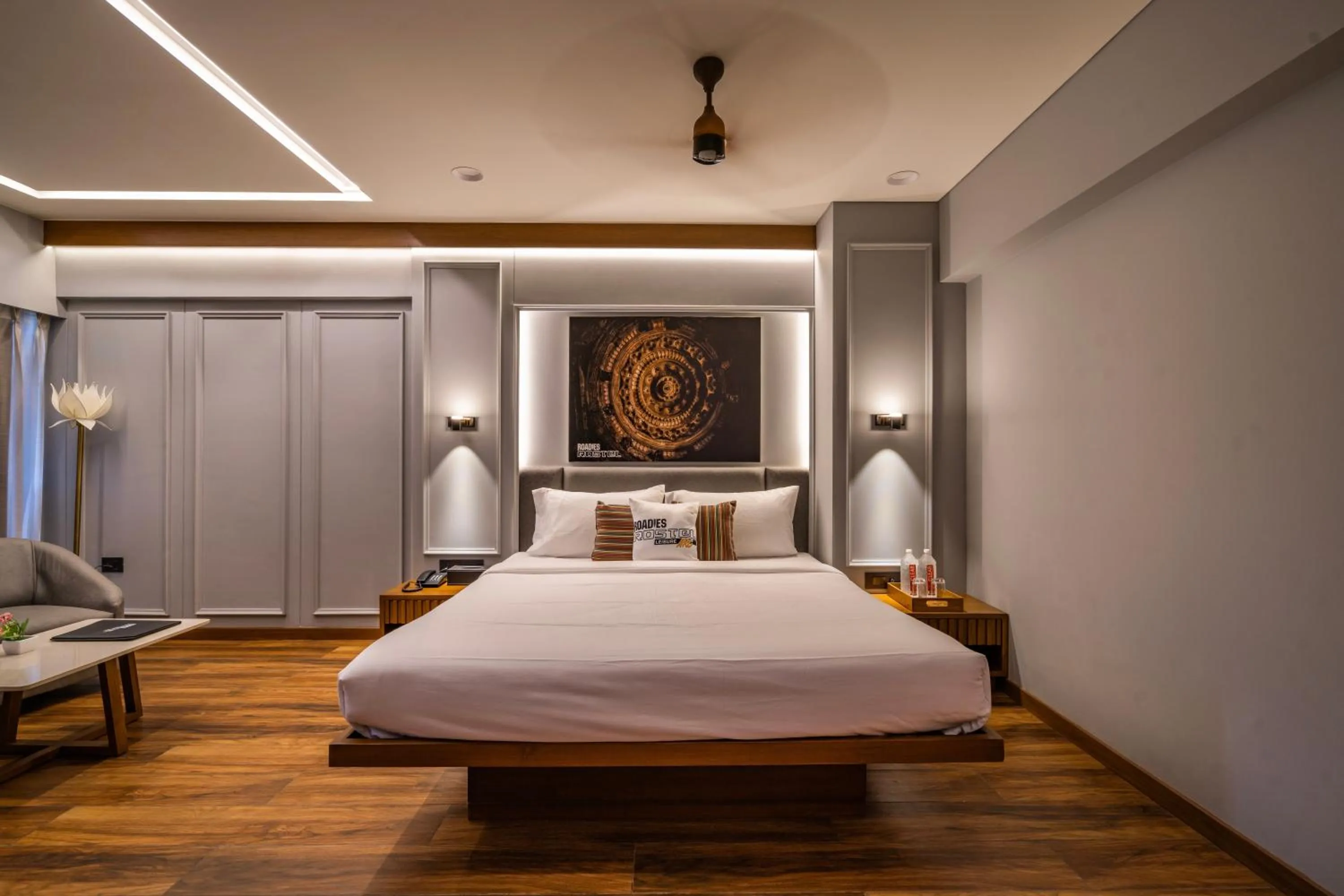 Bedroom, Bed in Roadies Rostel - Best Adventure Resort in Ahmedabad