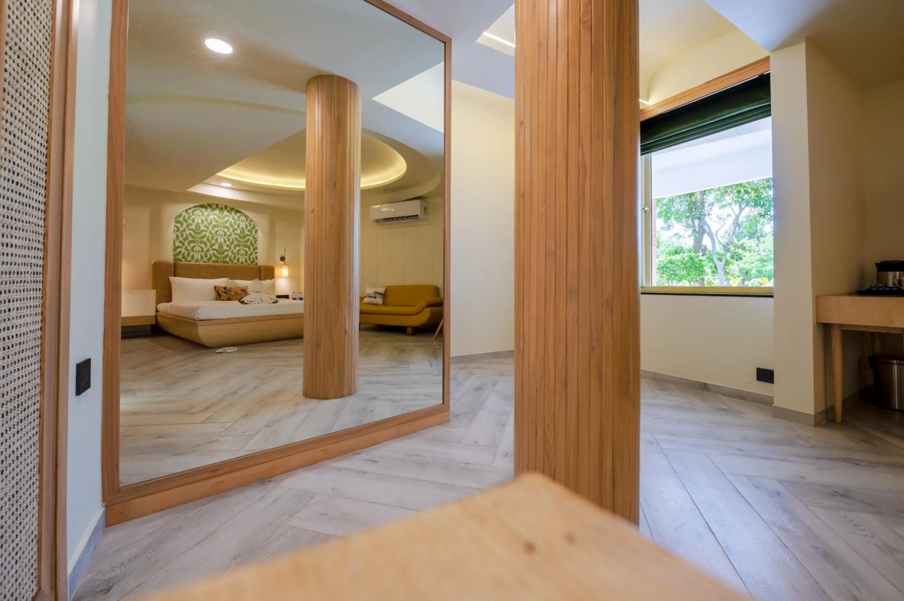 Bedroom, Bed in Roadies Rostel - Best Adventure Resort in Ahmedabad