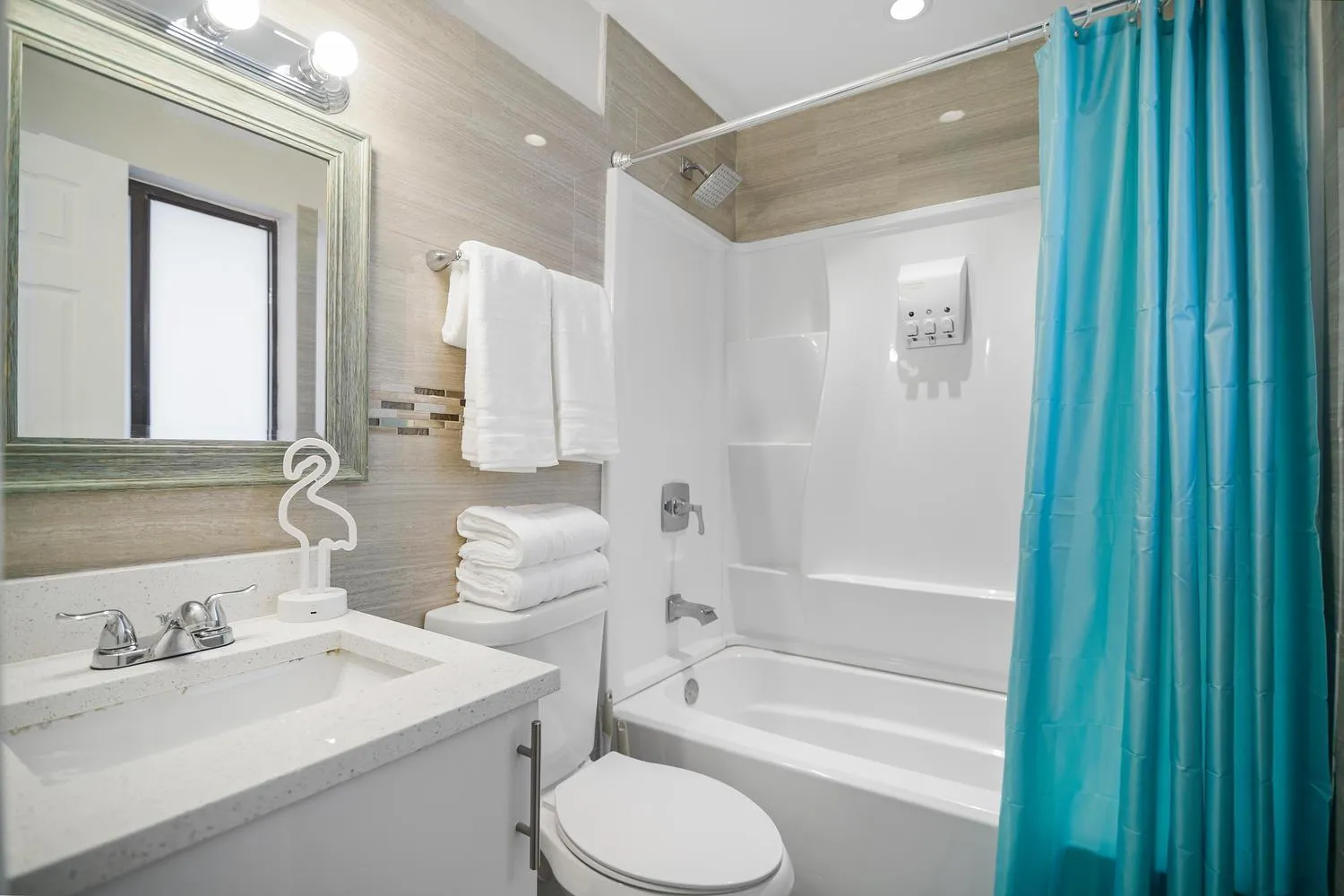Bathroom in Alani Bay Condos