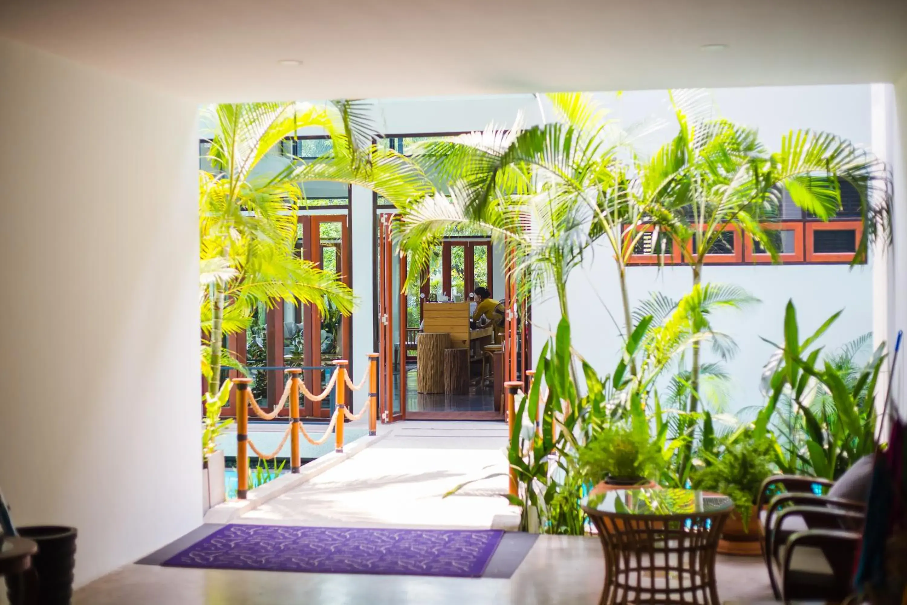 Garden view in NAI YA Hotel -SHA Extra Plus Garden view in NAI YA Hotel -SHA Extra Plus