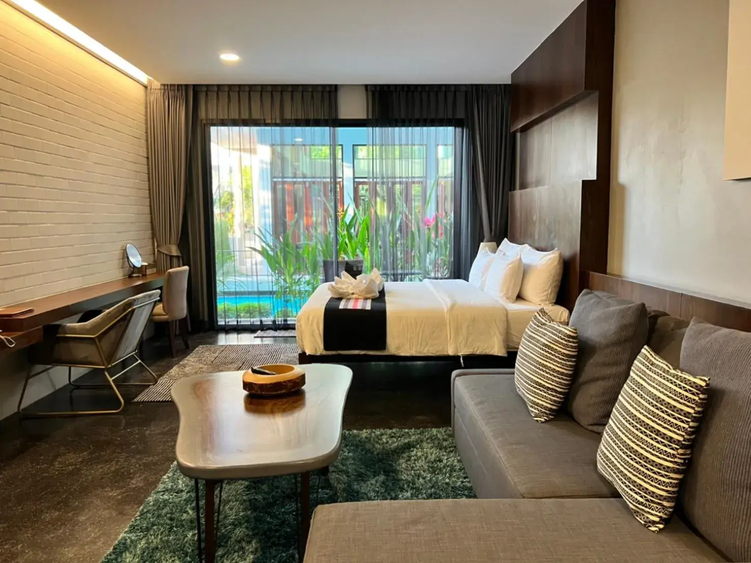 Photo of the whole room, Bed in NAI YA Hotel -SHA Extra Plus Photo of the whole room, Bed in NAI YA Hotel -SHA Extra Plus