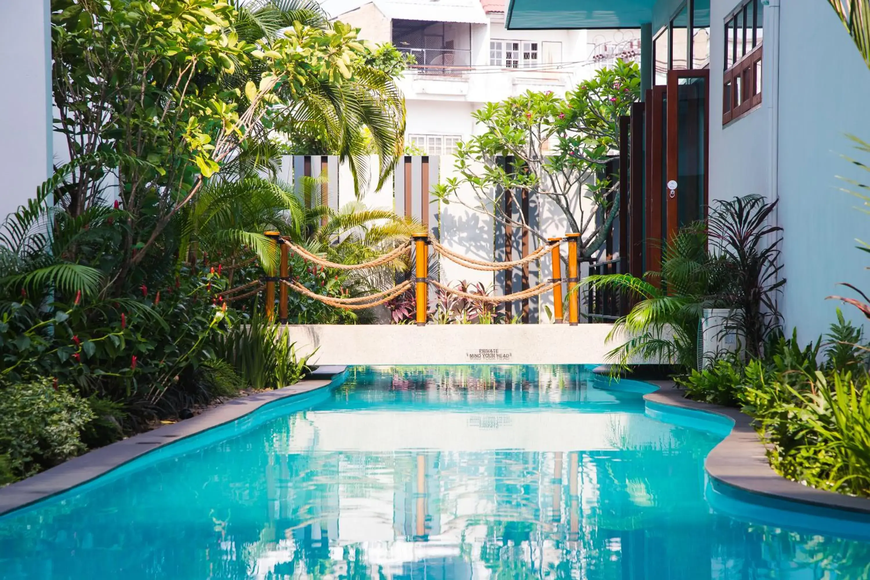 Pool view in NAI YA Hotel -SHA Extra Plus Pool view in NAI YA Hotel -SHA Extra Plus